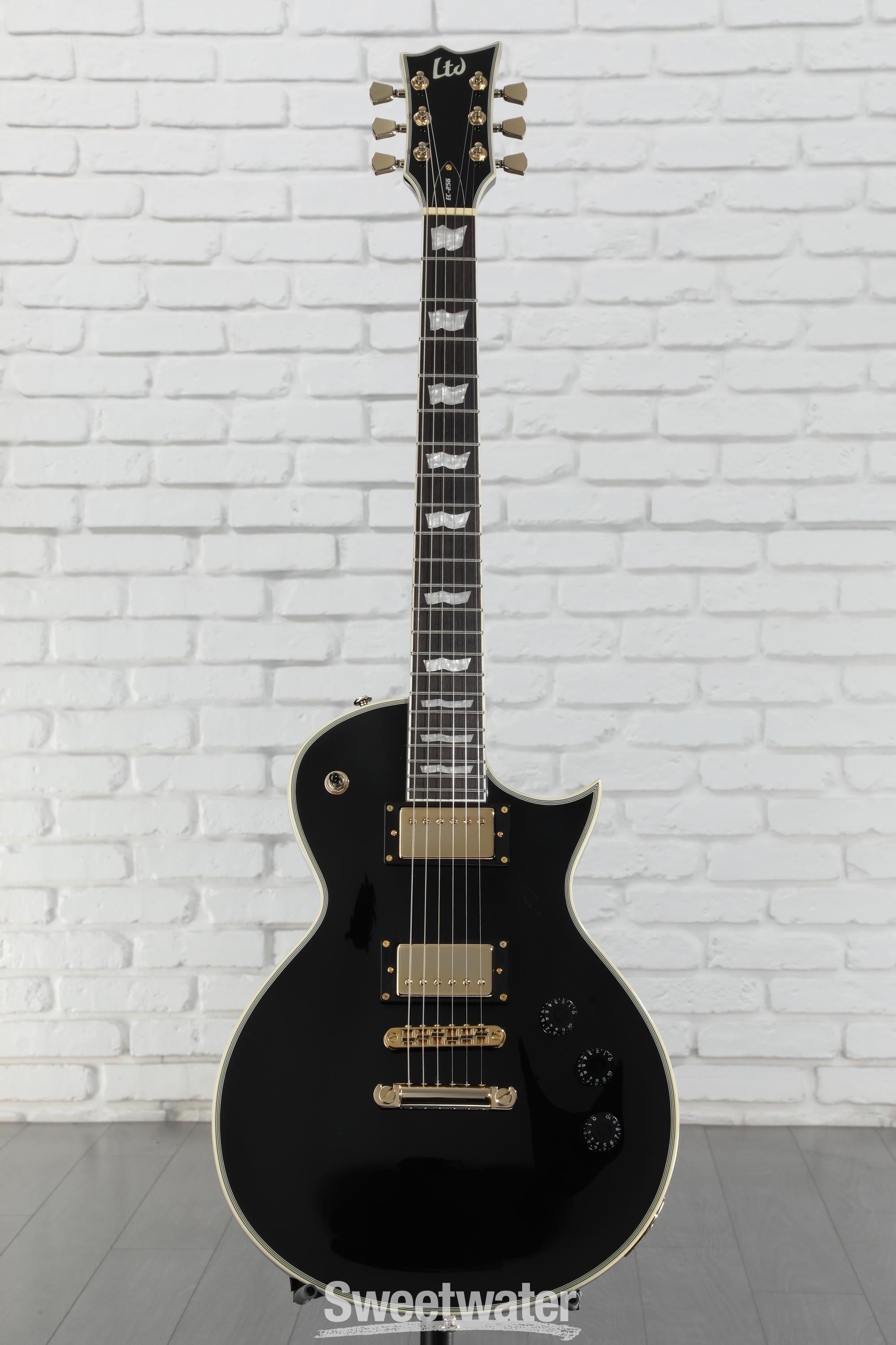 ESP LTD Eclipse EC-256 Electric Guitar - Black | Sweetwater