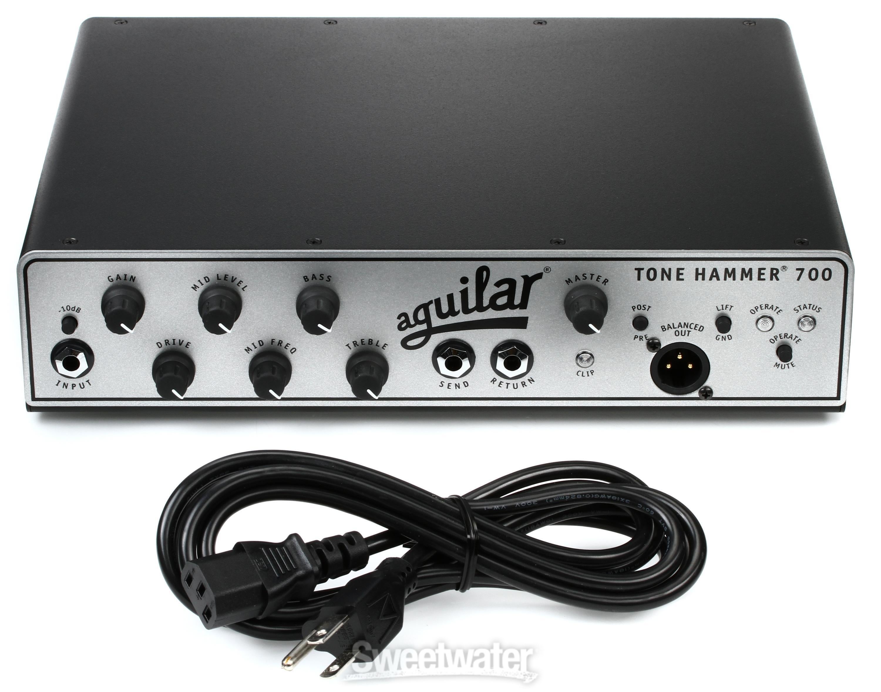 Aguilar Tone Hammer 700 - 700-watt Super Light Head | Sweetwater