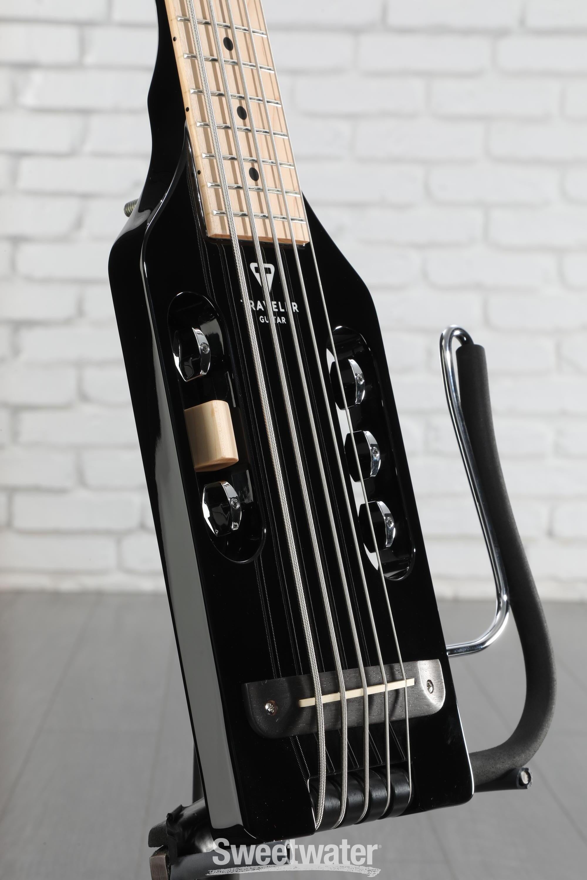 TRAVELER GUITAR ULTRA-LIGHT エレキベース Amazon.com: Traveler Guitar Ultra-Light Gloss Black Bass