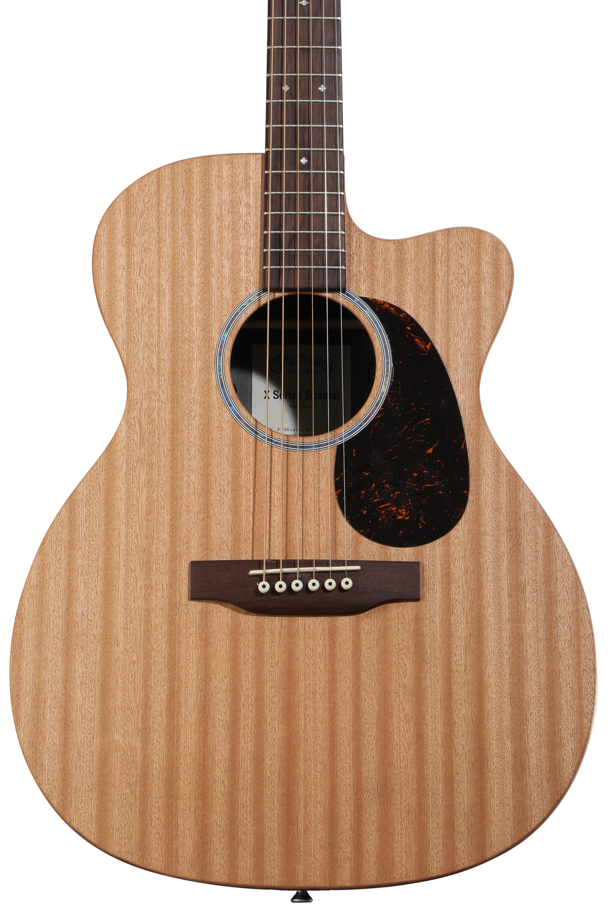 Martin OMC-X2E Ziricote Special Acoustic-electric Guitar - Natural
