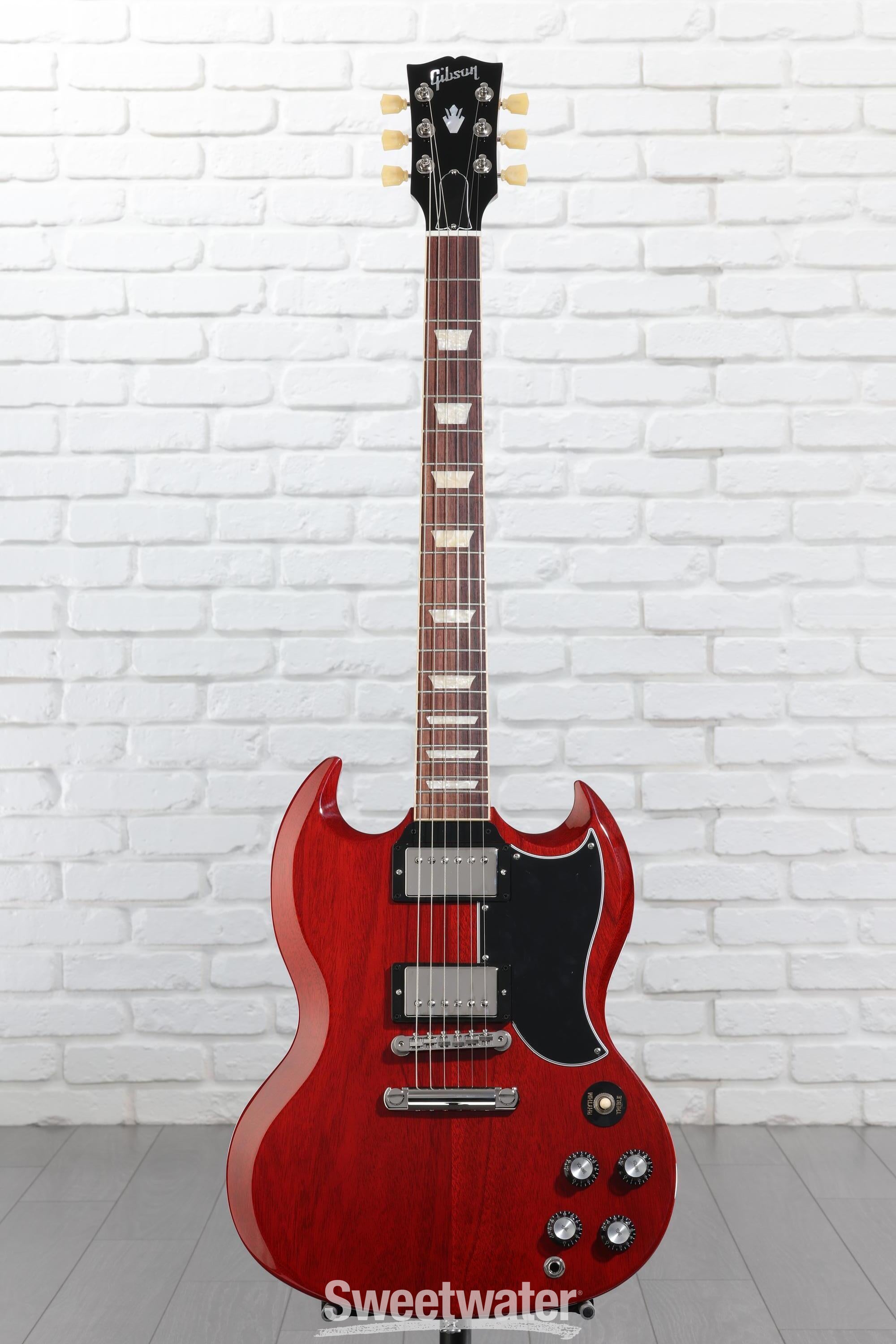 Gibson SG Standard '61 Electric Guitar - Vintage Cherry | Sweetwater