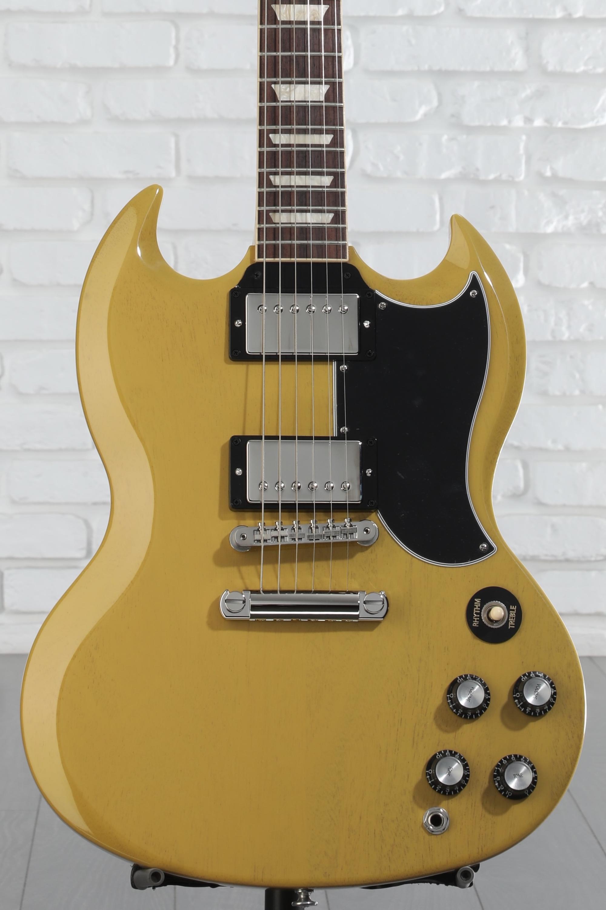Gibson SG Standard TV Yellow 値下げ可 Gibson SG Standard '61 Custom Color 2024 - TV Yellow | Tone Wolf