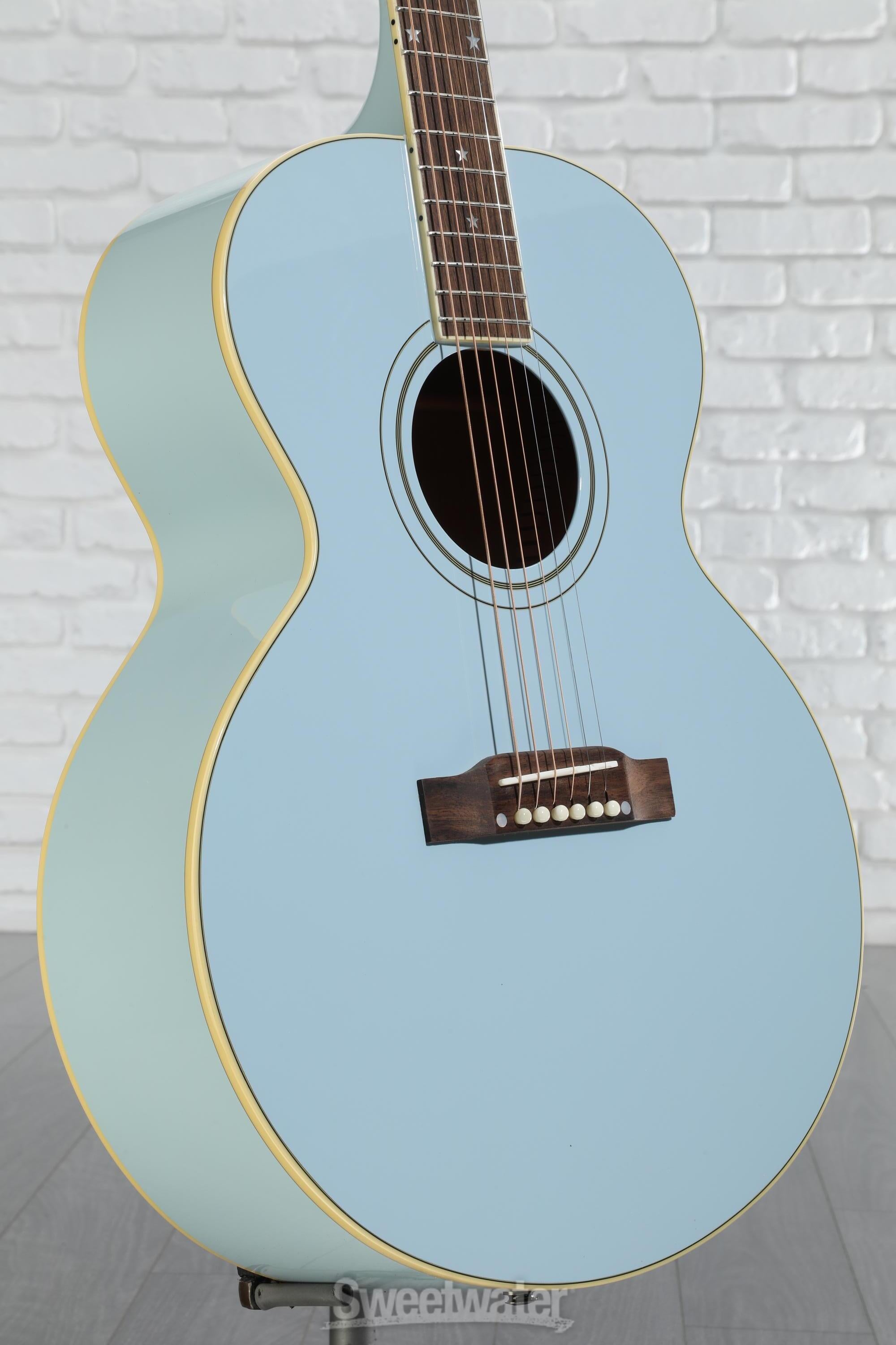 Epiphone Inspired By Gibson J-180 LS - frost blue Folk guitar