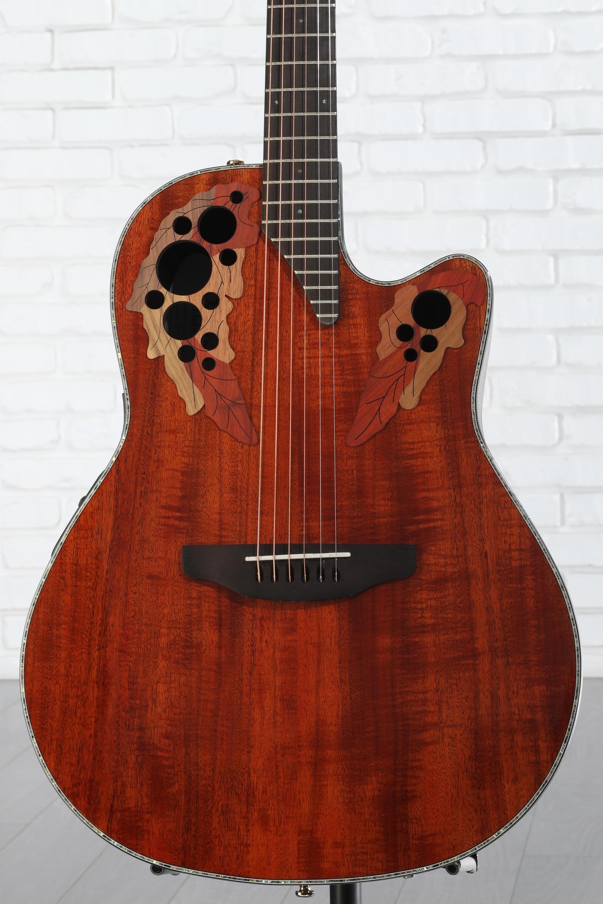 Ovation Celebrity Elite Plus CE44P-FKOA Mid-Depth Acoustic