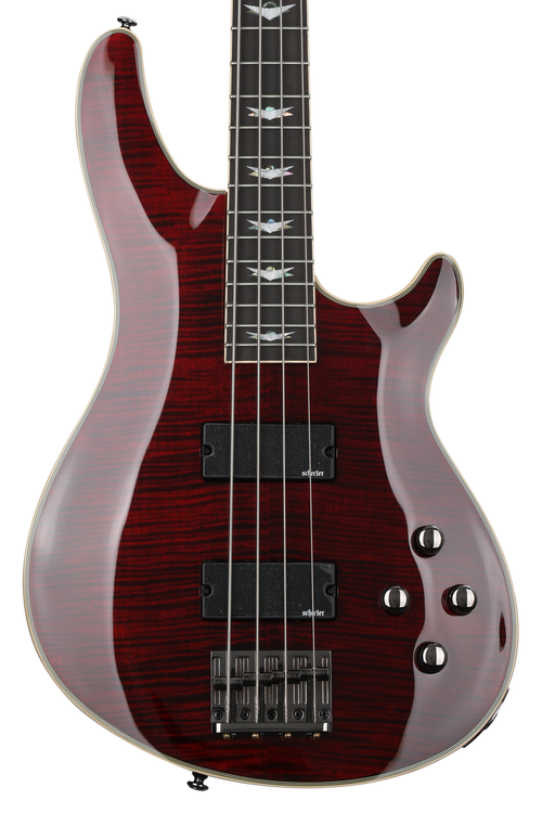 Schecter Omen Extreme-4 Bass Guitar - Black Cherry | Sweetwater