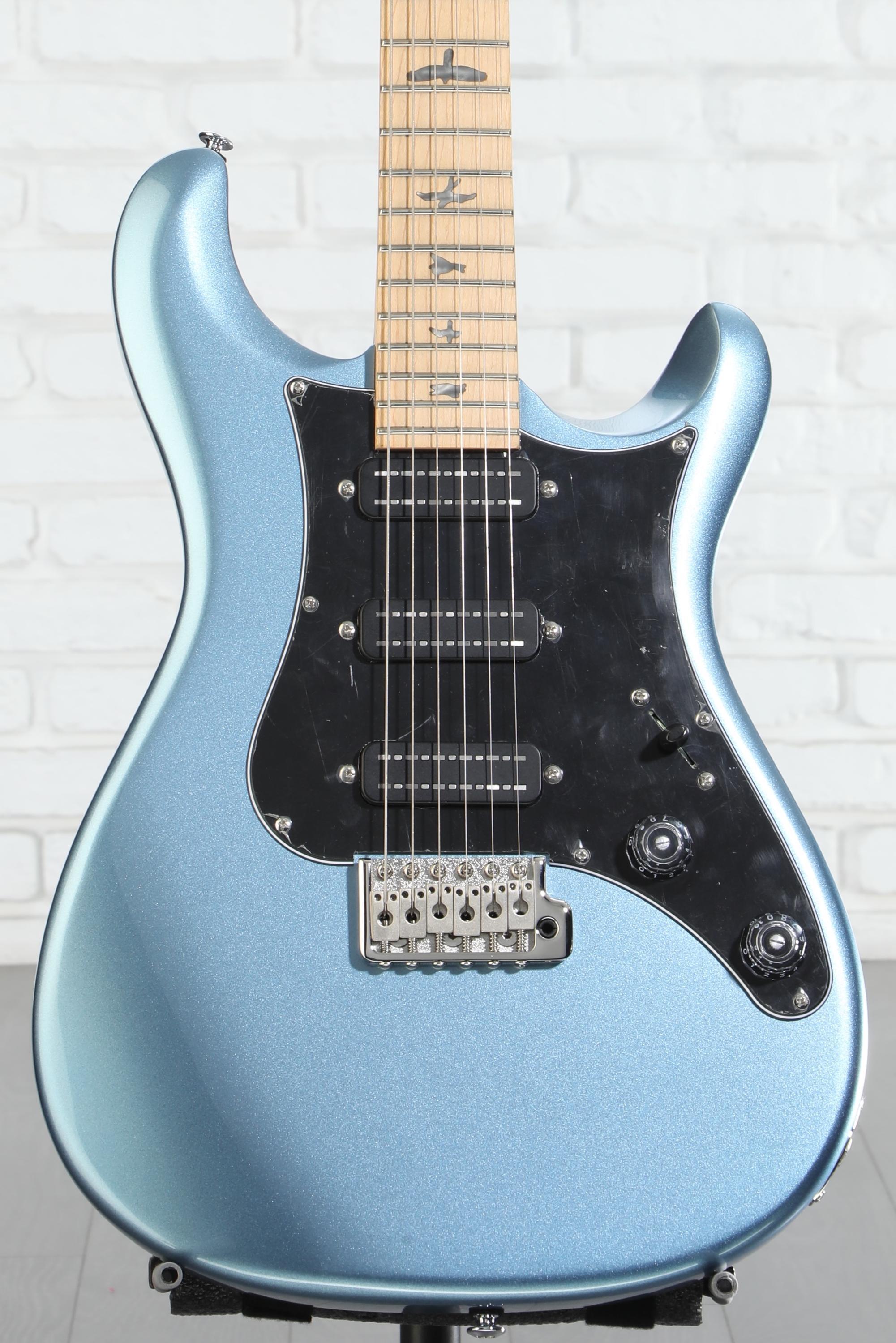 PRS SE NF 3 Electric Guitar - Ice Blue Metallic with Maple