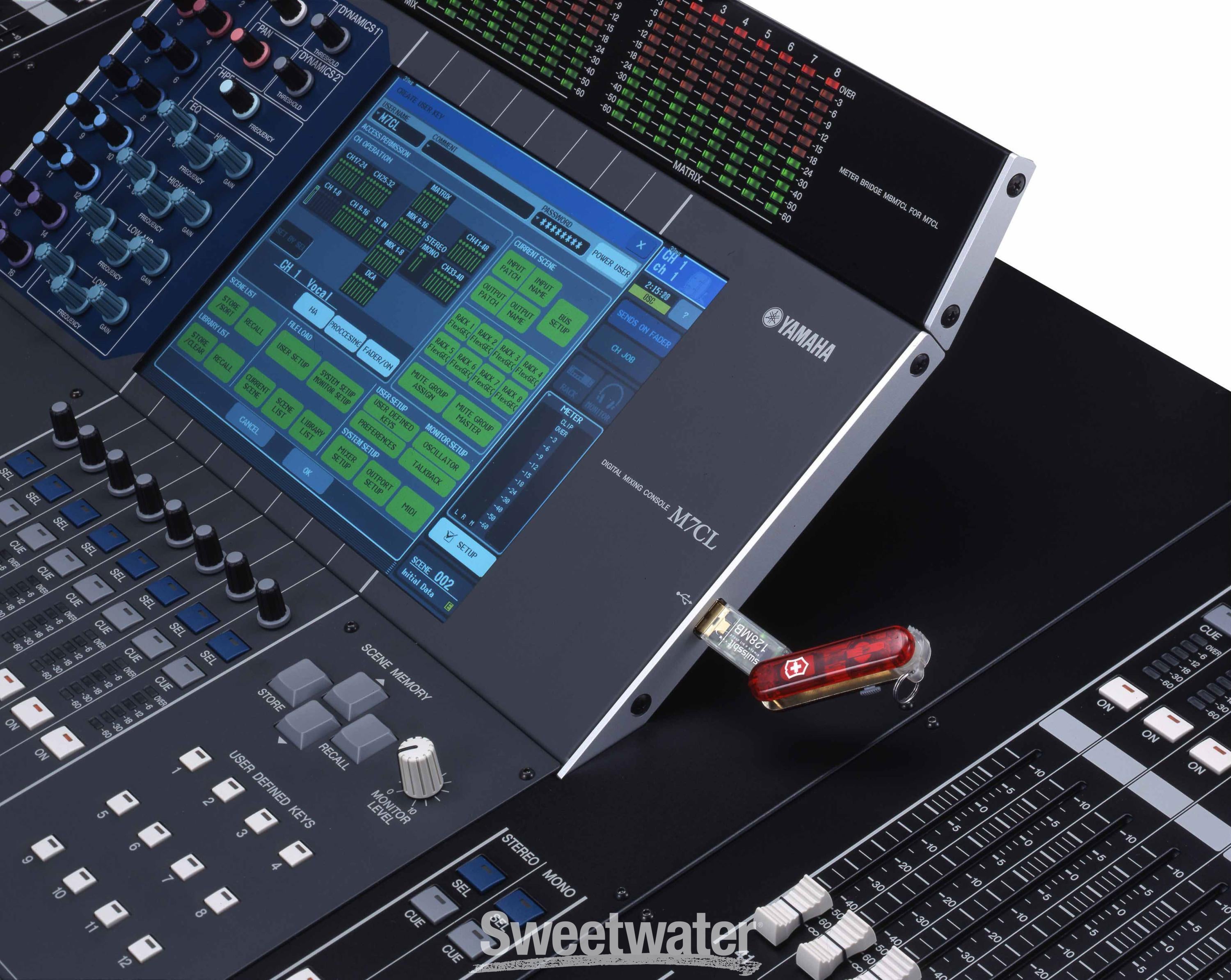 Yamaha M7CL-32 v3 Digital Mixer | Sweetwater