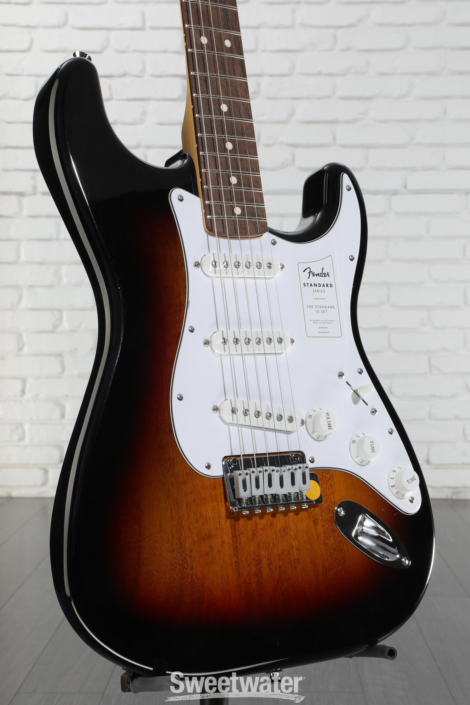 Fender Standard Stratocaster Electric Guitar - 3-color Sunburst