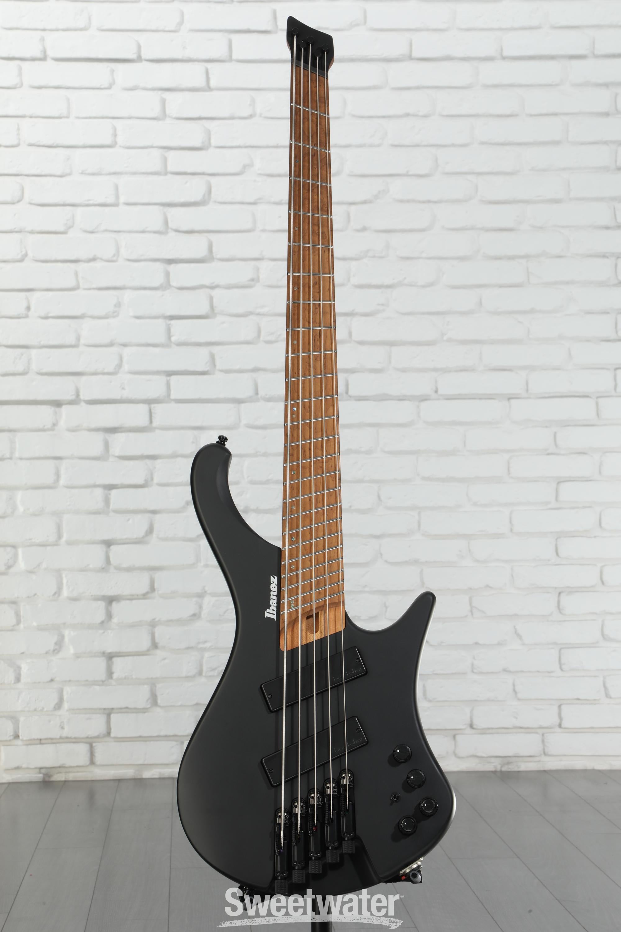 Ibanez Bass Workshop EHB1005MS Bass Guitar - Black Flat