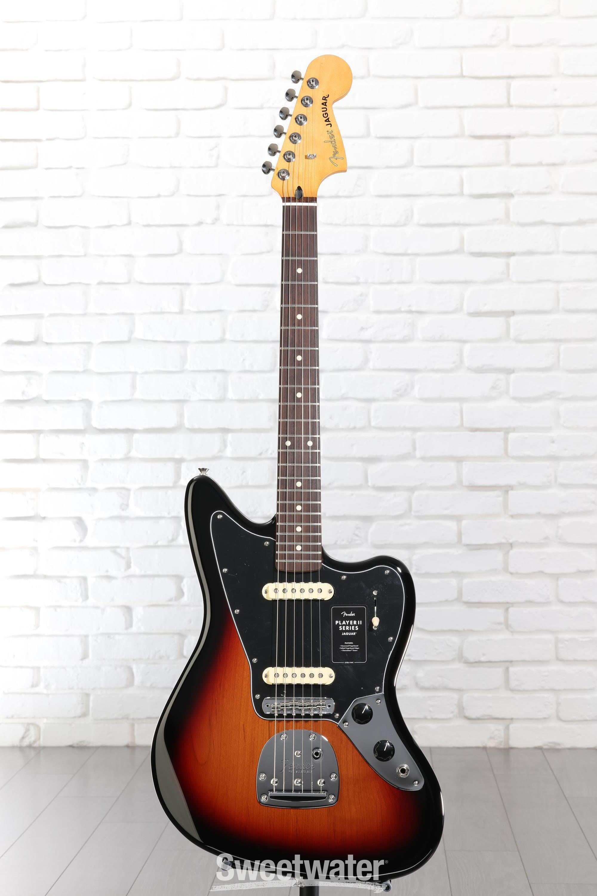 Fender Player II Jaguar Electric Guitar - 3-color Sunburst