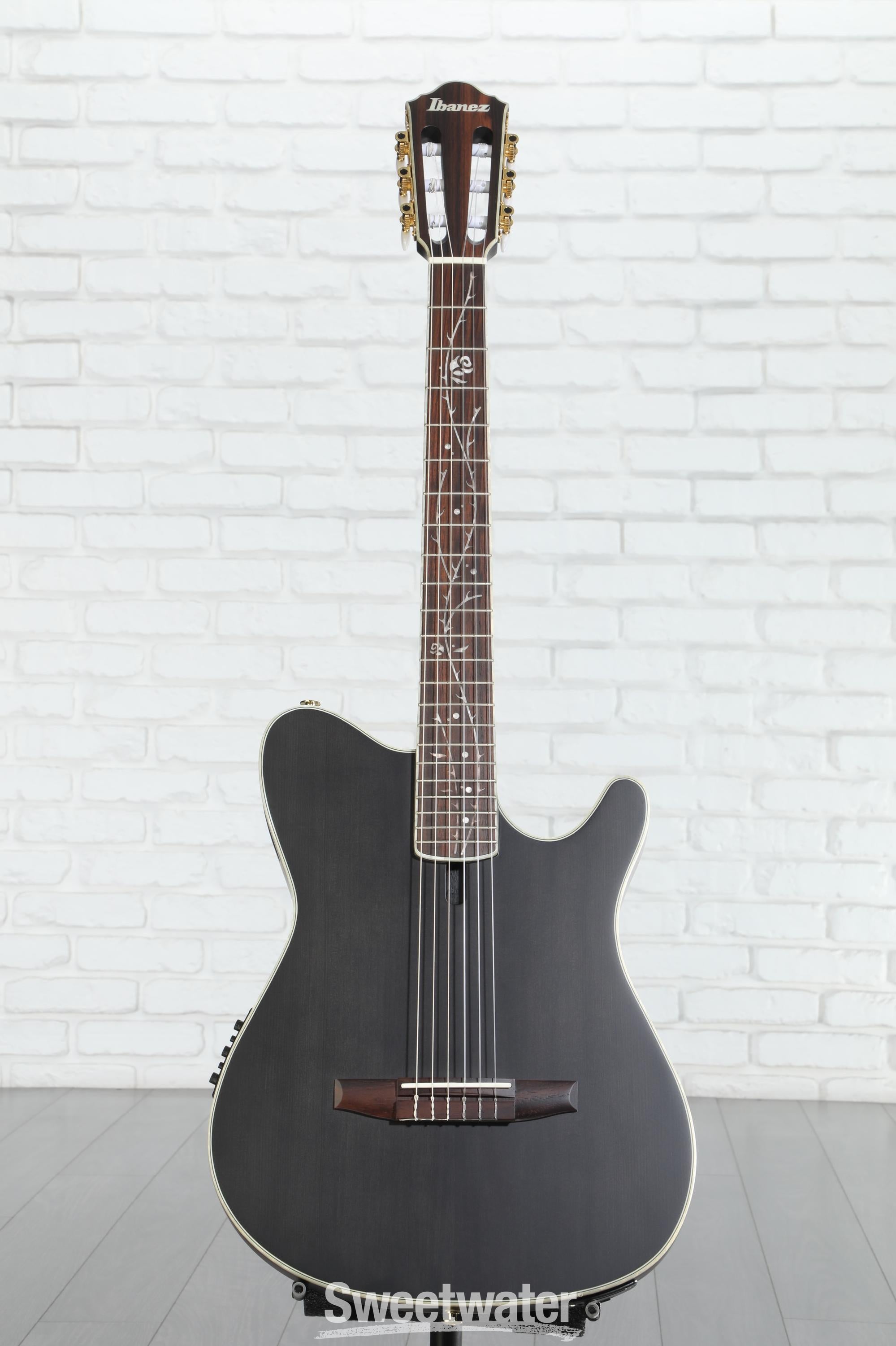 Ibanez TOD10N Tim Henson Signature Nylon Acoustic-electric Guitar - Black