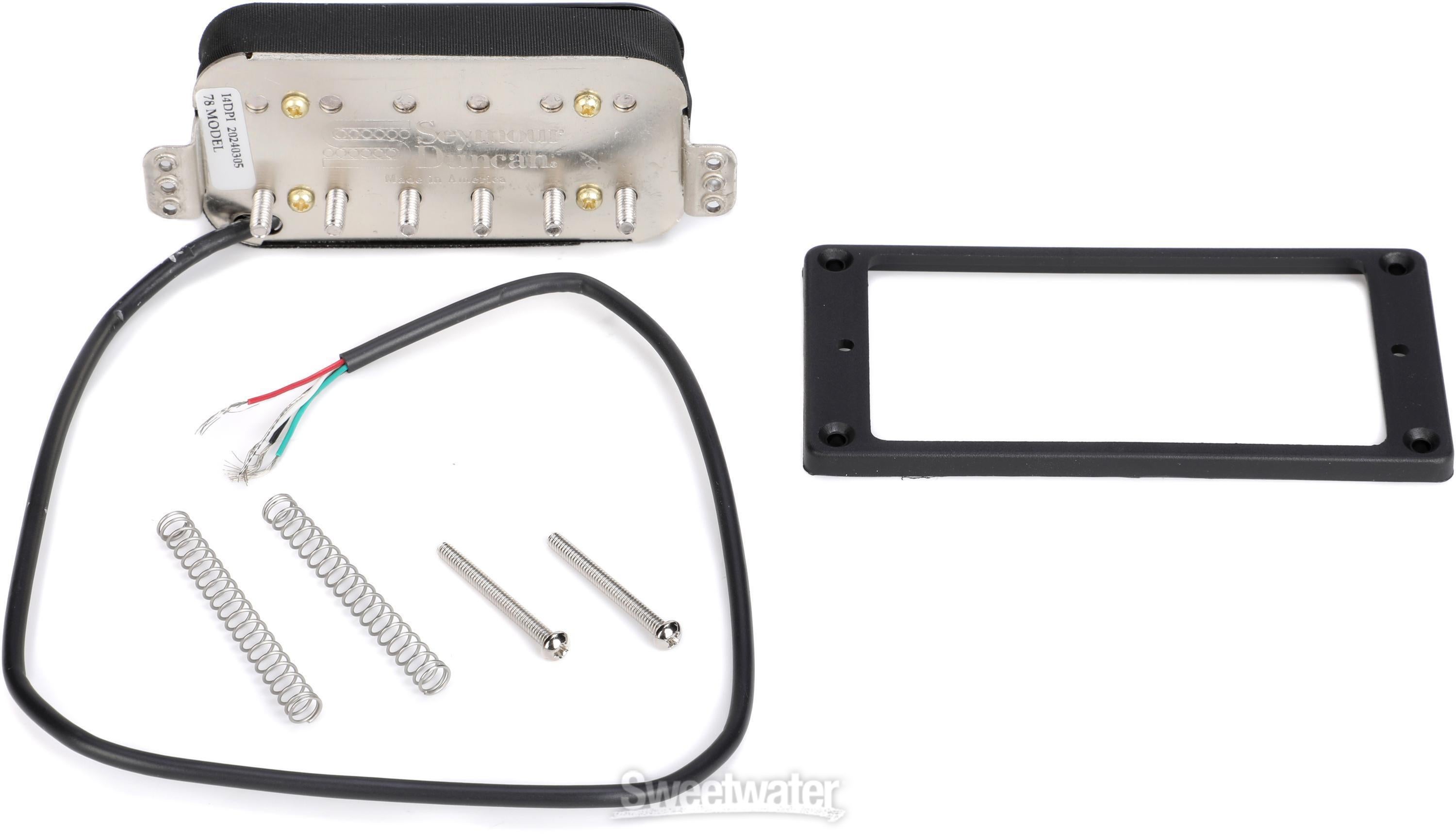 Seymour Duncan 78 Model Bridge Trembucker Pickup - Black