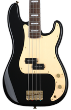 Squier 40th Anniversary Gold Edition Precision Bass - Black