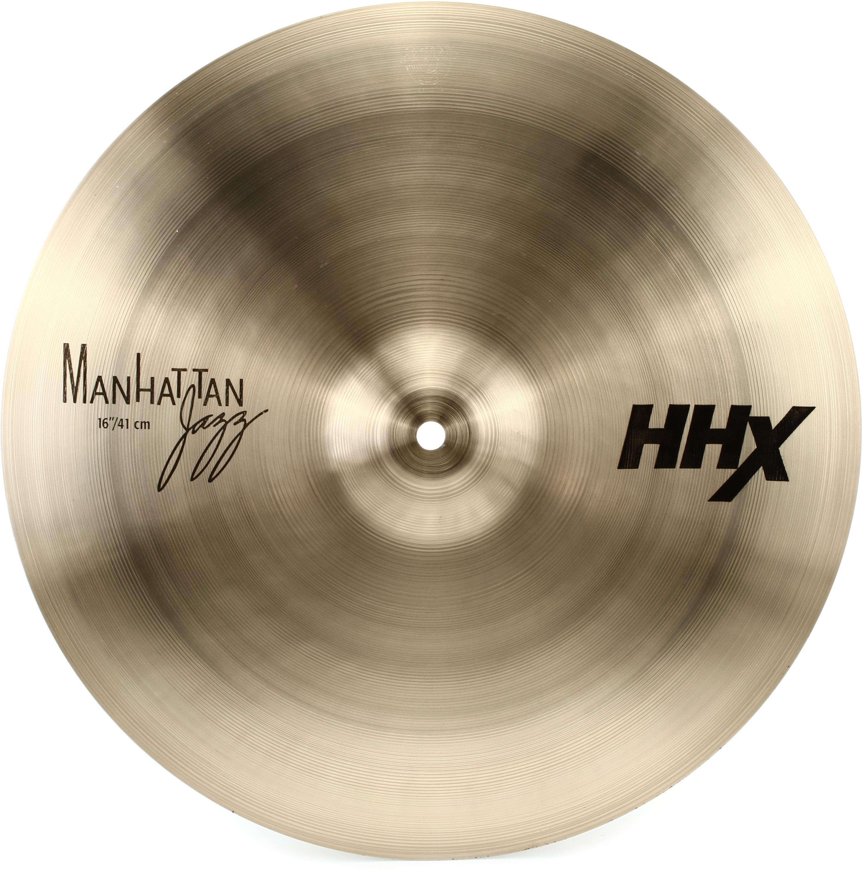 貴重SABIAN HHX MANHATTAN JAZZ 14インチペアセイビアン 