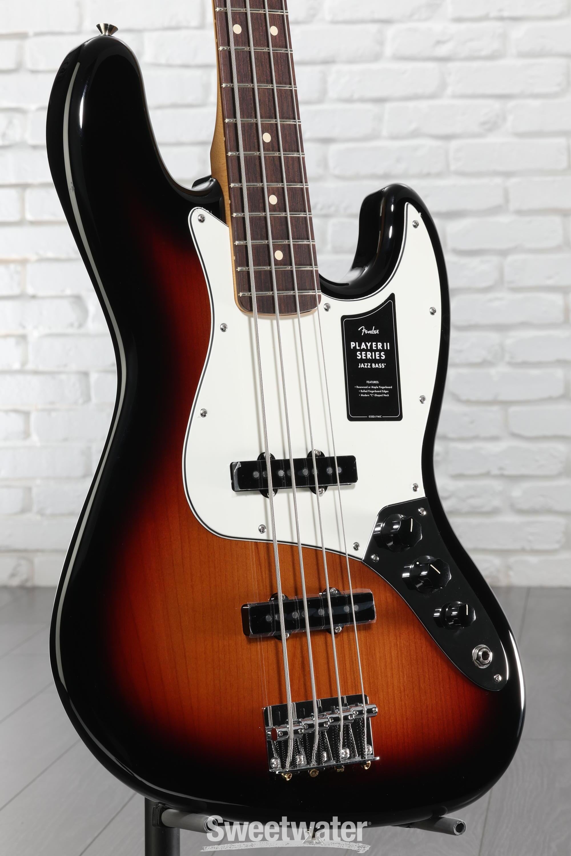 Fender Player II Jazz Bass - 3-color Sunburst with Rosewood