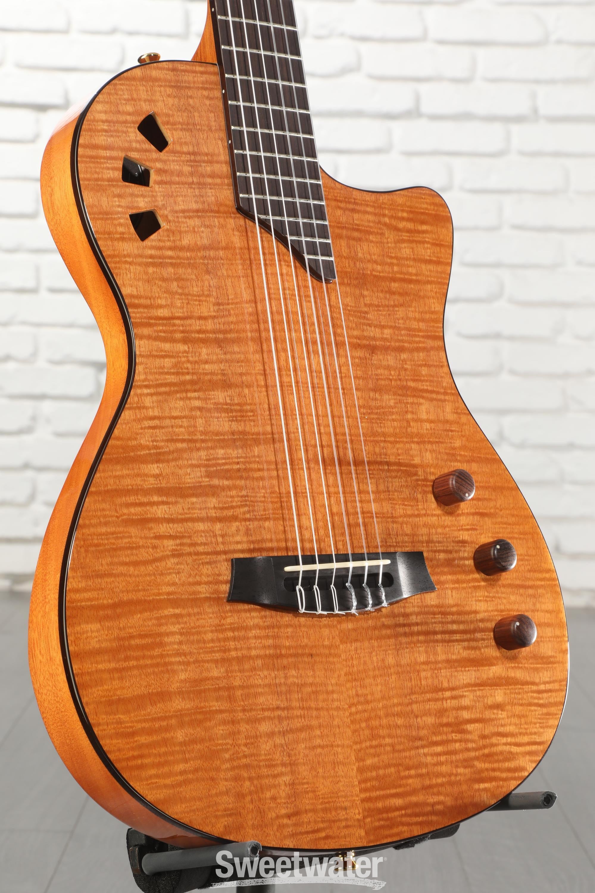 Photo of Cordoba Stage Nylon-string Acoustic-electric Guitar - Natural Amber