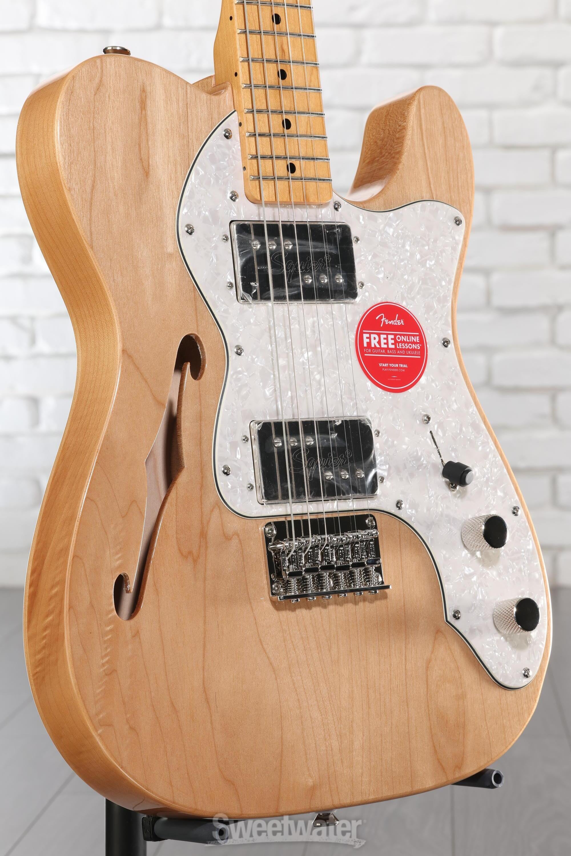 Squier Classic Vibe '70s Telecaster Thinline - Natural | Sweetwater