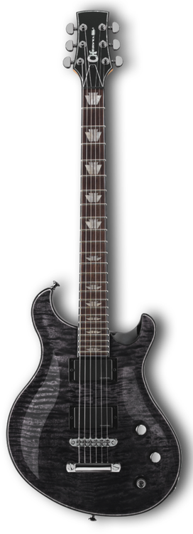 Charvel Desolation DC-2 ST - Transparent Black | Sweetwater