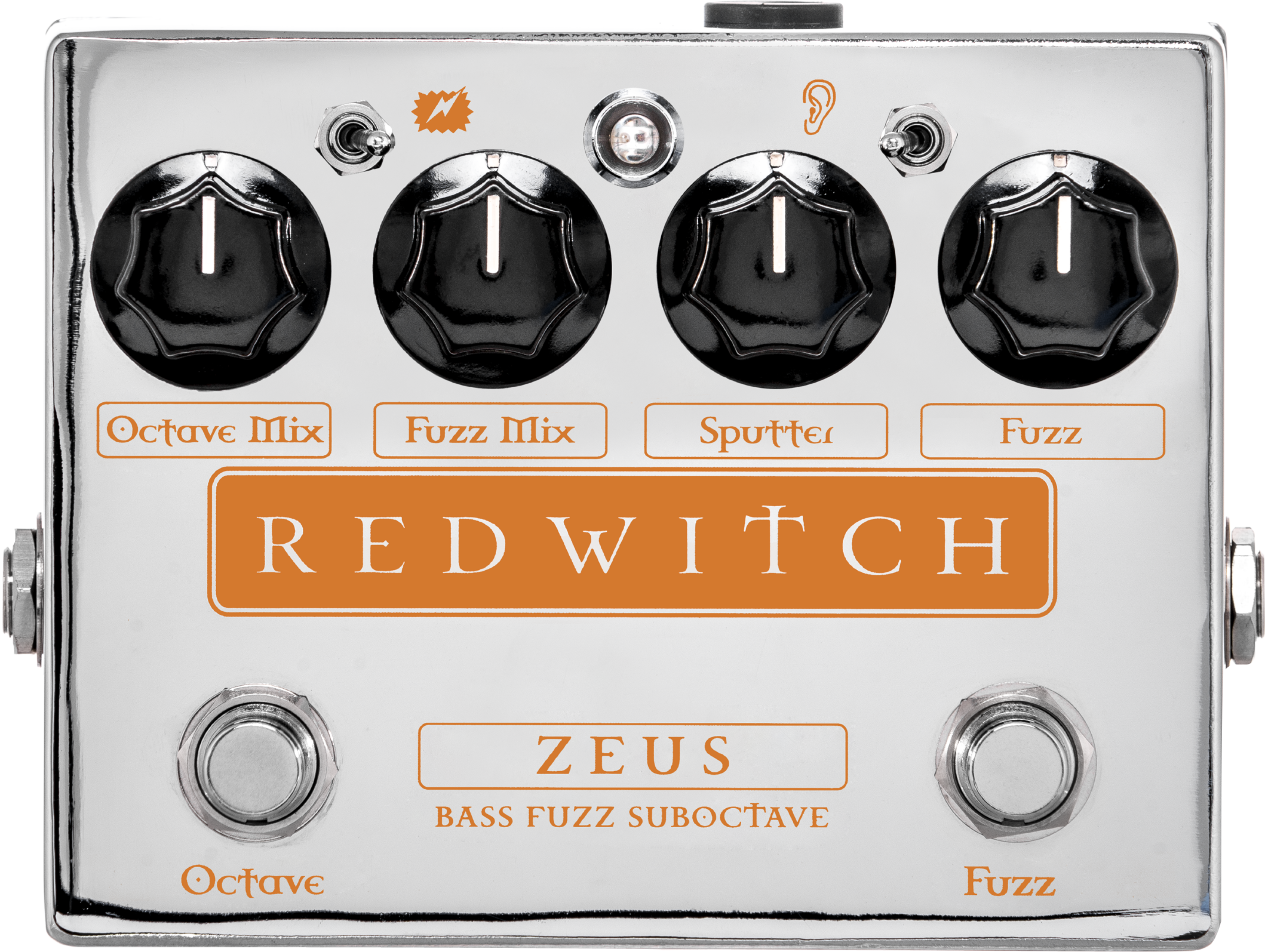 Red Witch Zeus Bass Fuzz Sub-octave Pedal | Sweetwater
