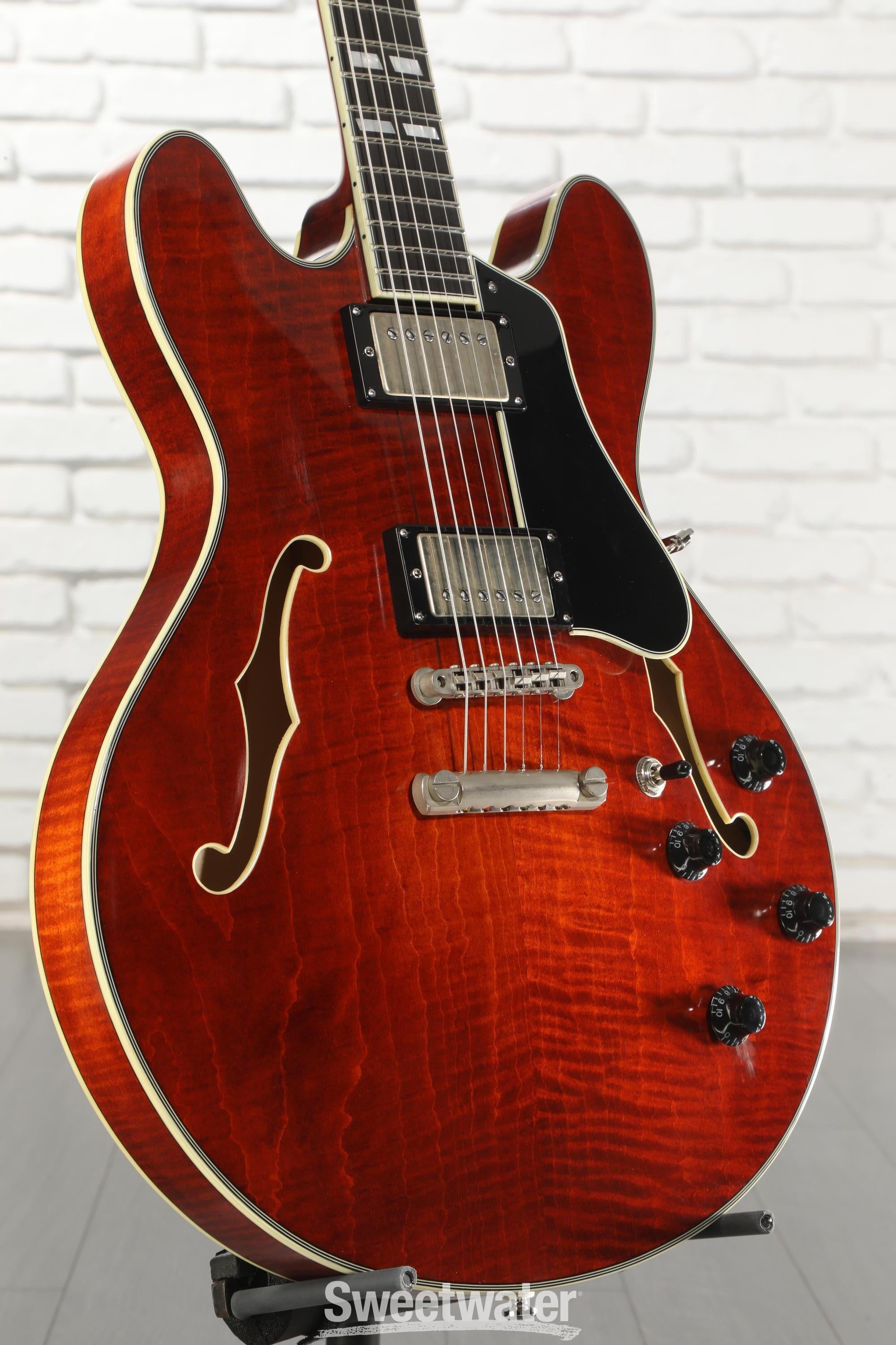 Photo of Eastman Guitars T59/TV Thinline Semi-hollowbody Electric Guitar - Truetone Vintage Classic