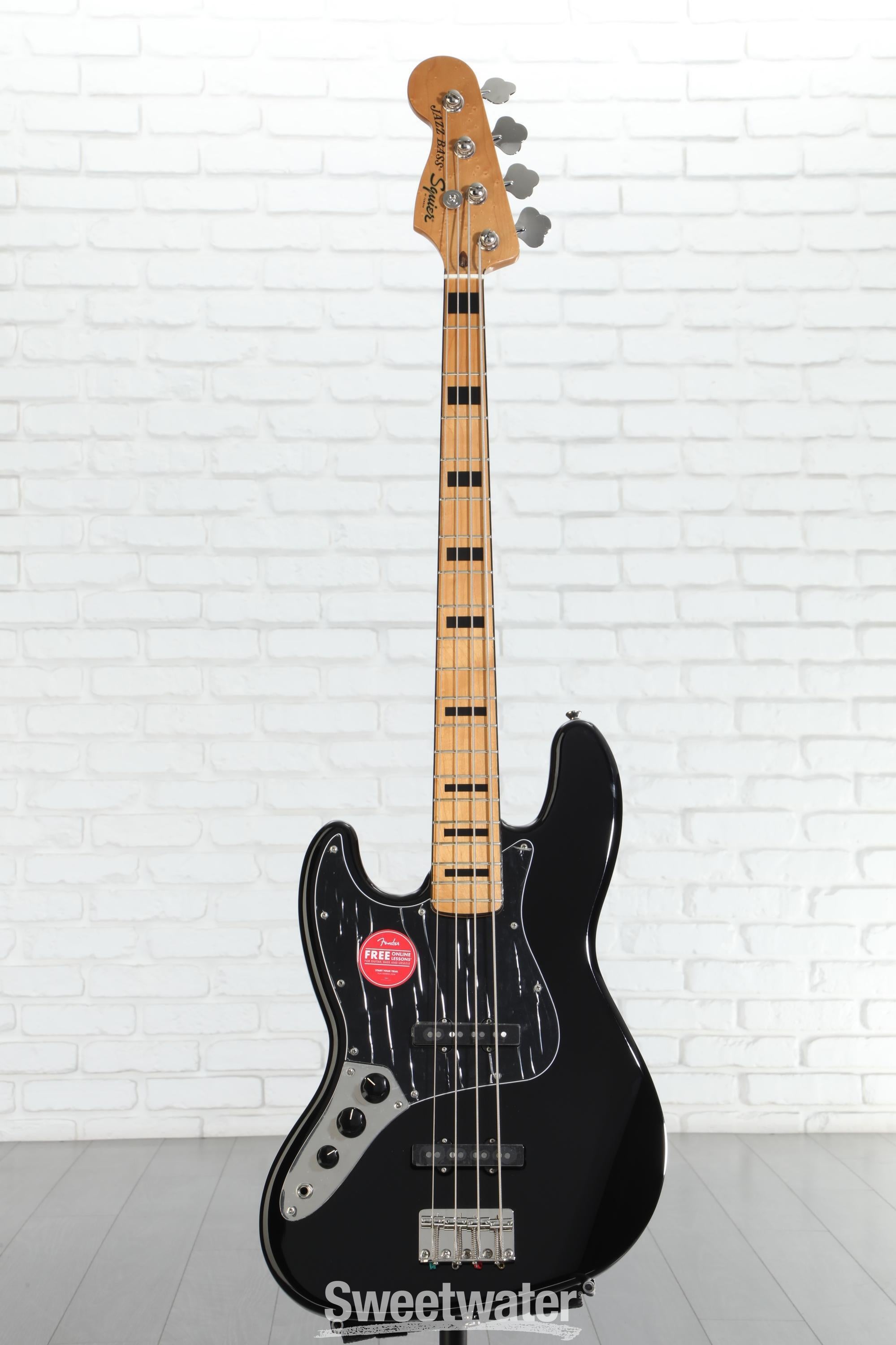 Squier Classic Vibe '70s Jazz Bass, Left-handed - Black