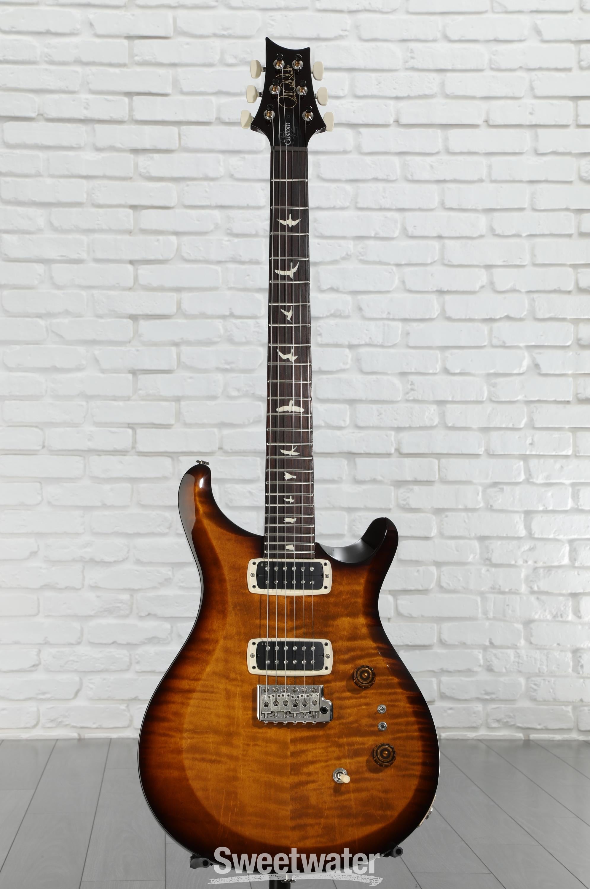 ギター Prs custom24 amber 2002 PRS Custom 24 Amber – Moze Guitars