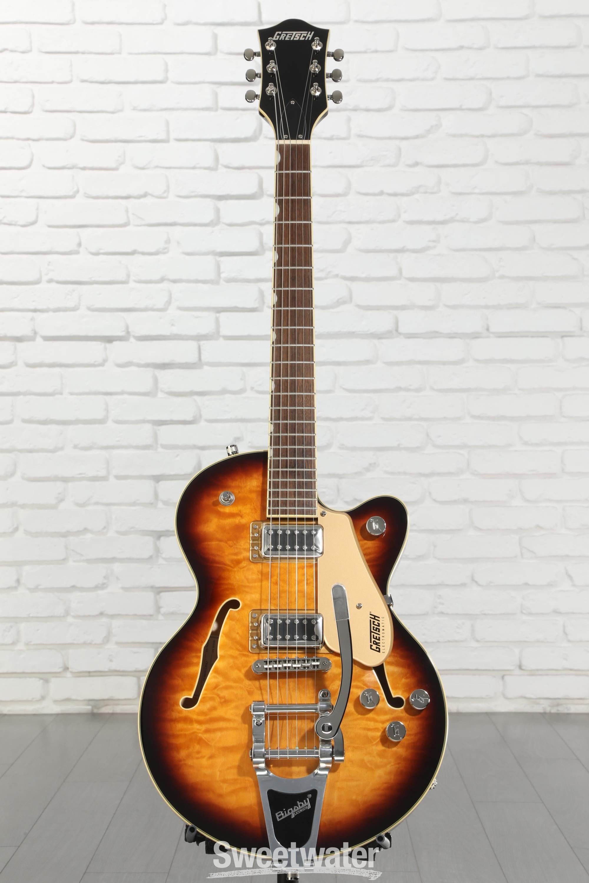 Gretsch G5655T-QM Electromatic Center Block Jr. Quilt Semi