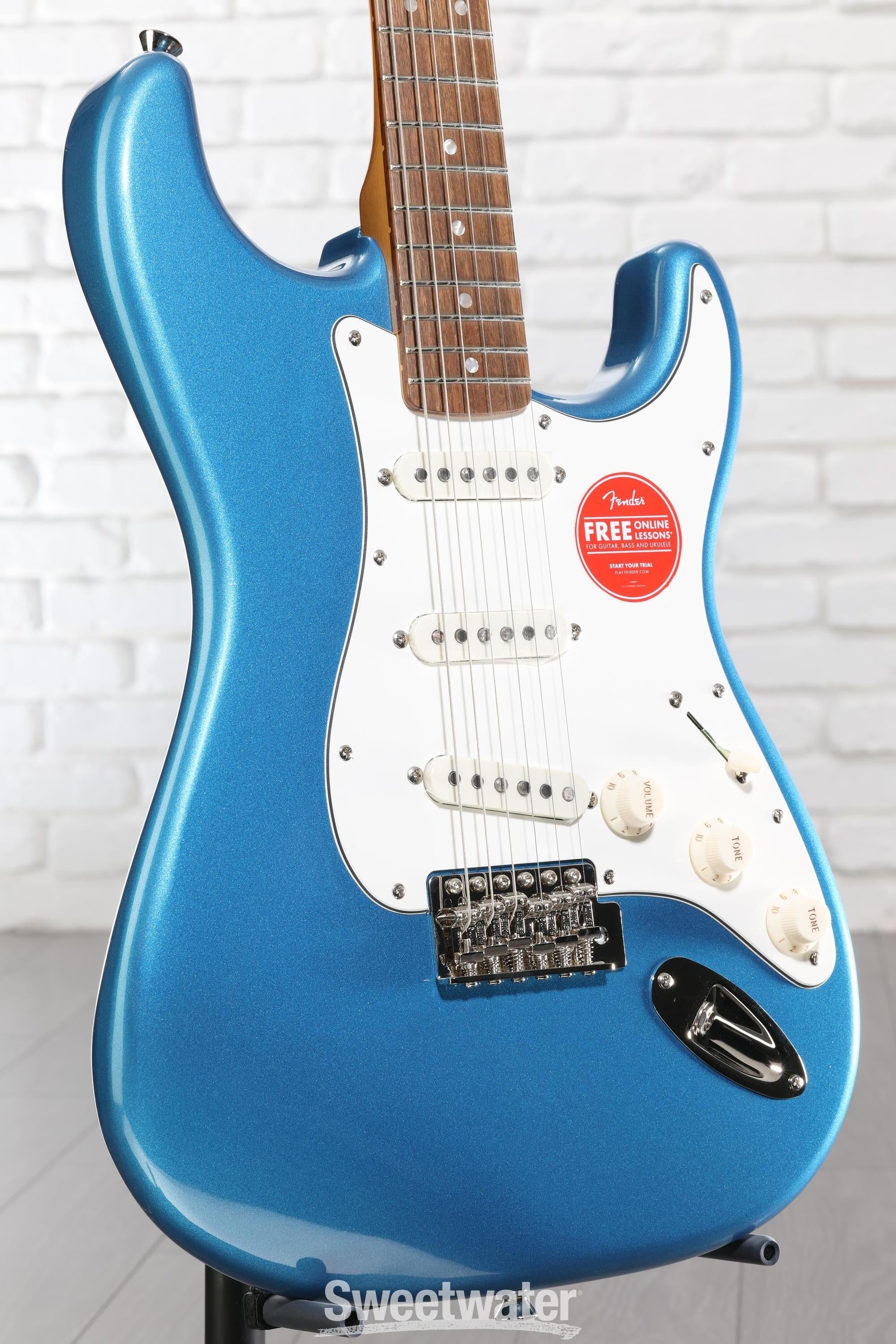 Squier Classic Vibe '60s Stratocaster - Lake Placid Blue | Sweetwater