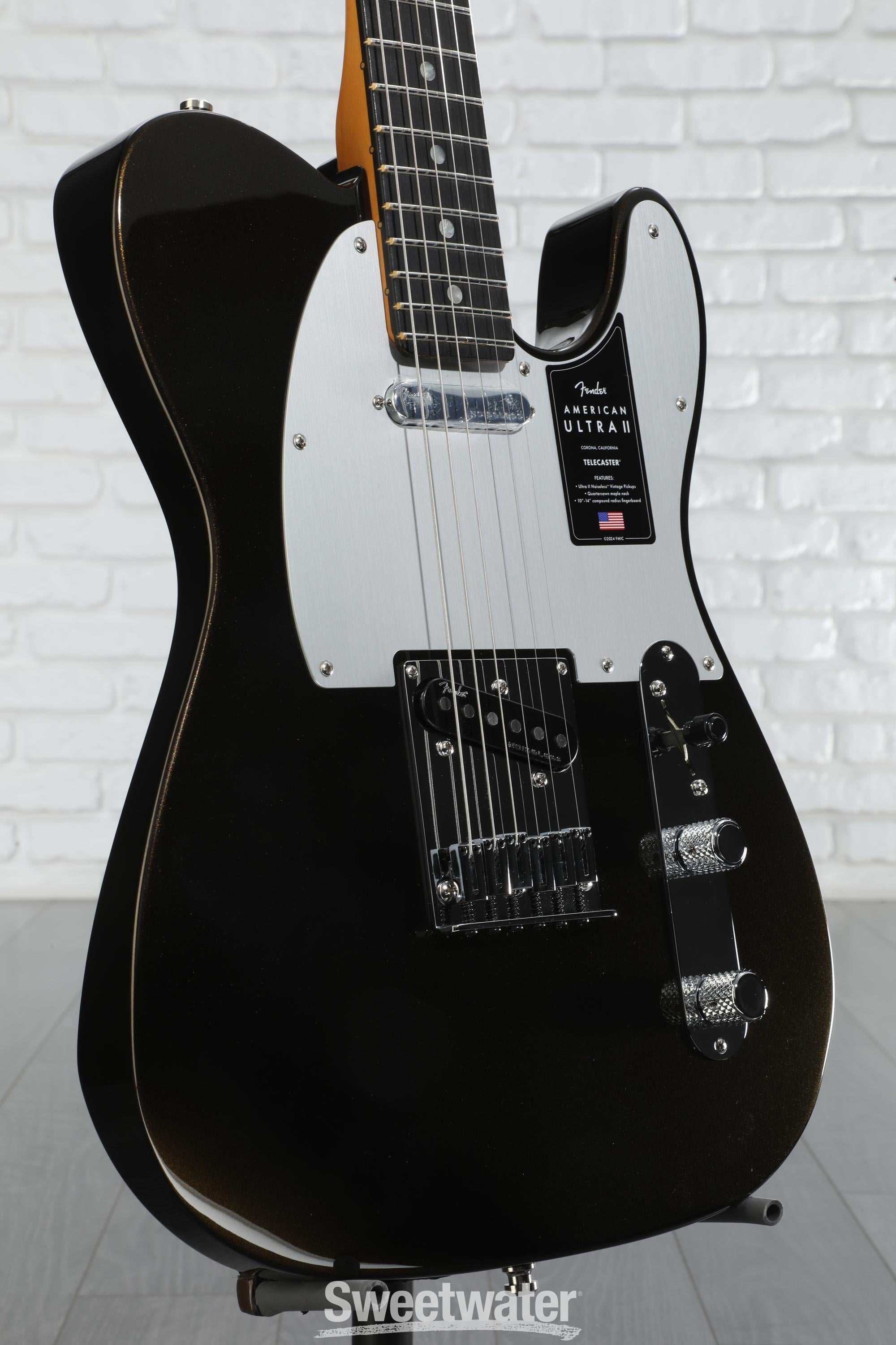 ギター Fender USA American Ultra II Telecaster Fender American Ultra II Telecaster Ebony Fingerboard