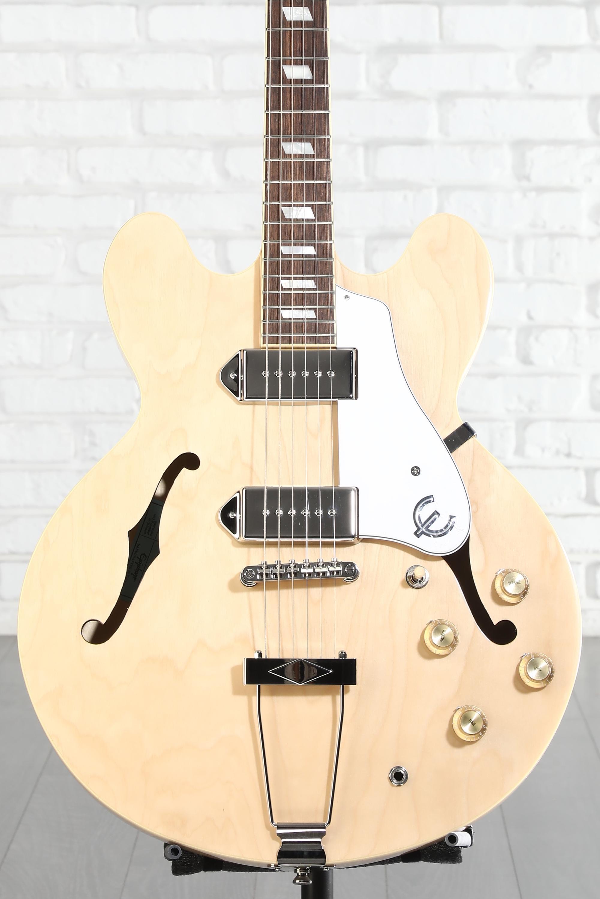 Epiphone Casino Hollowbody Electric Guitar - Natural | Sweetwater