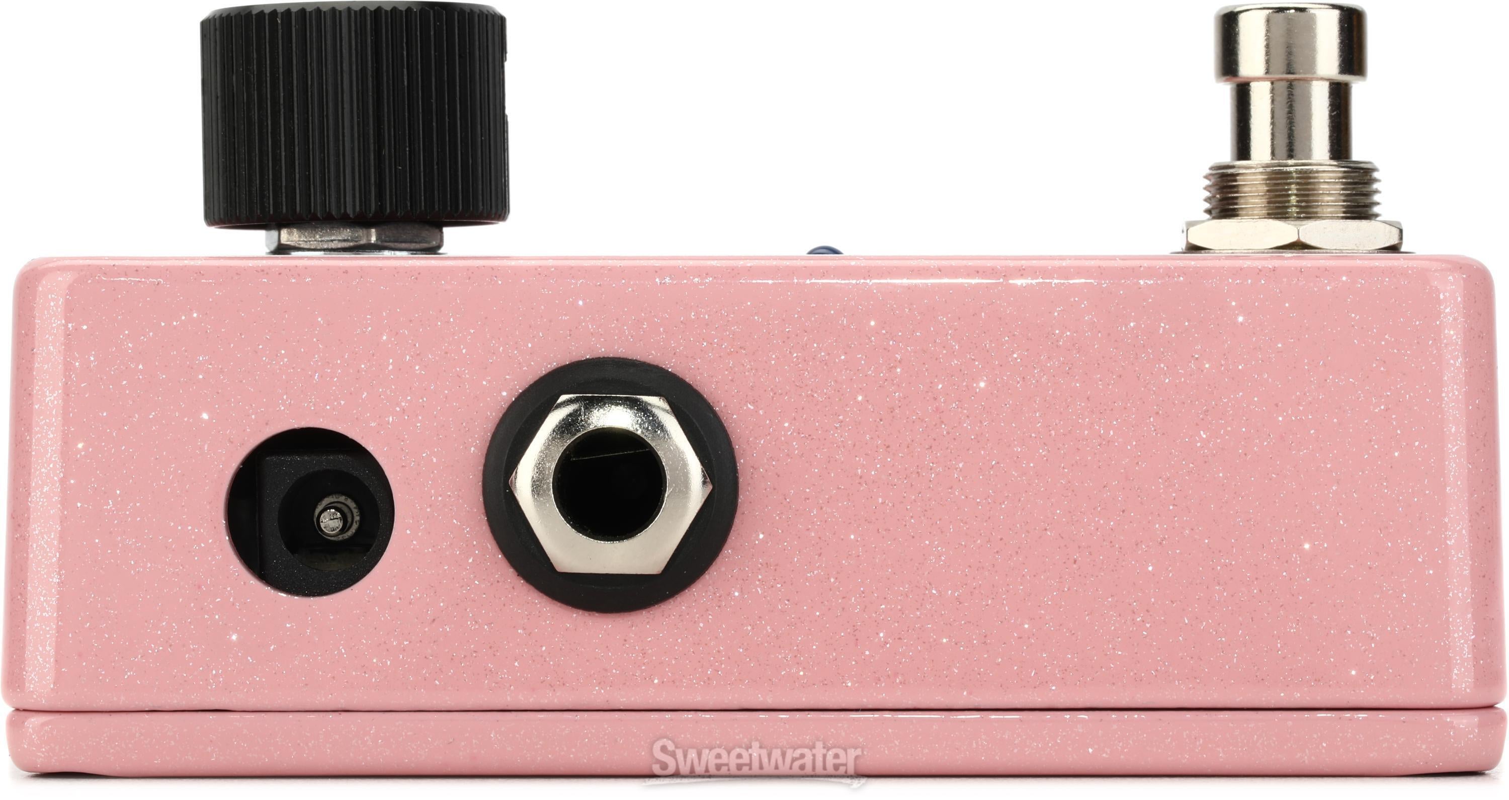 Keeley Mini Katana Clean Boost Pedal - New Light Pink, Sweetwater Exclusive