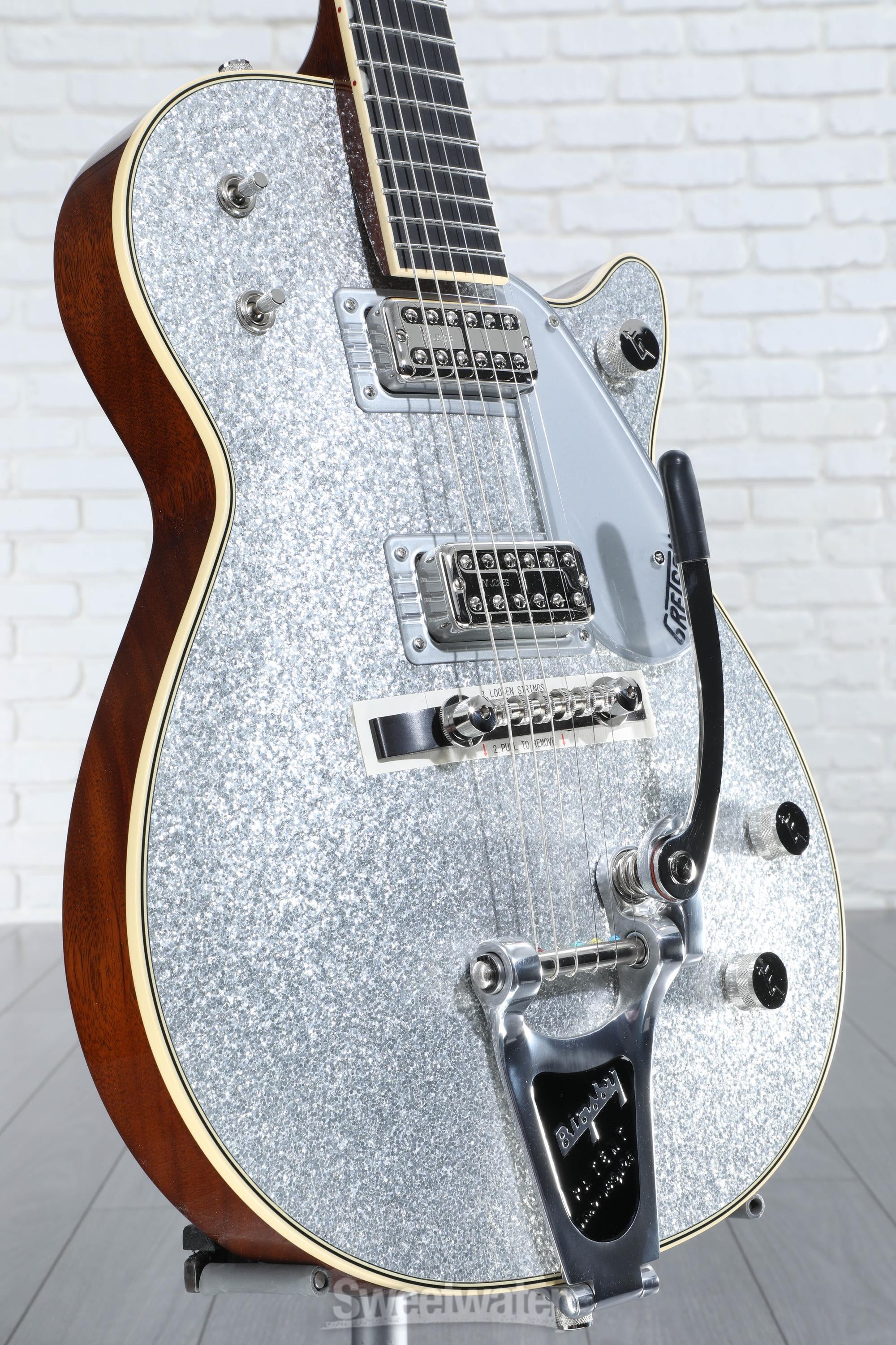 Gretsch G6129T-59 Vintage Select Edition '59 Duo Jet - Silver