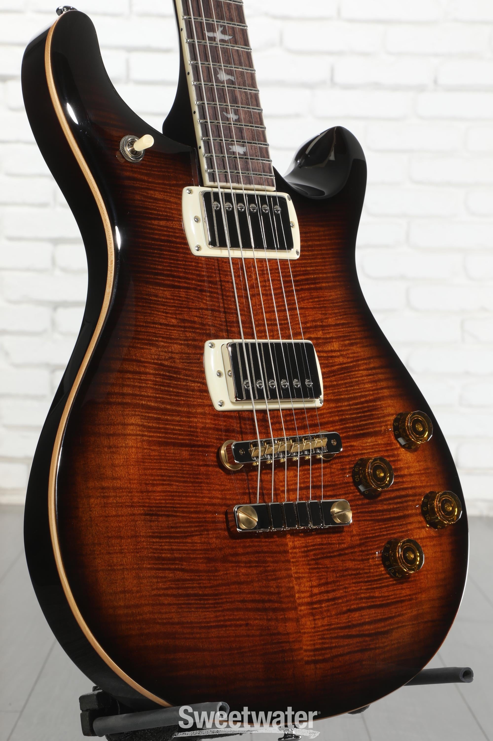 PRS SE McCarty 594 Electric Guitar - Black Gold Burst | Sweetwater