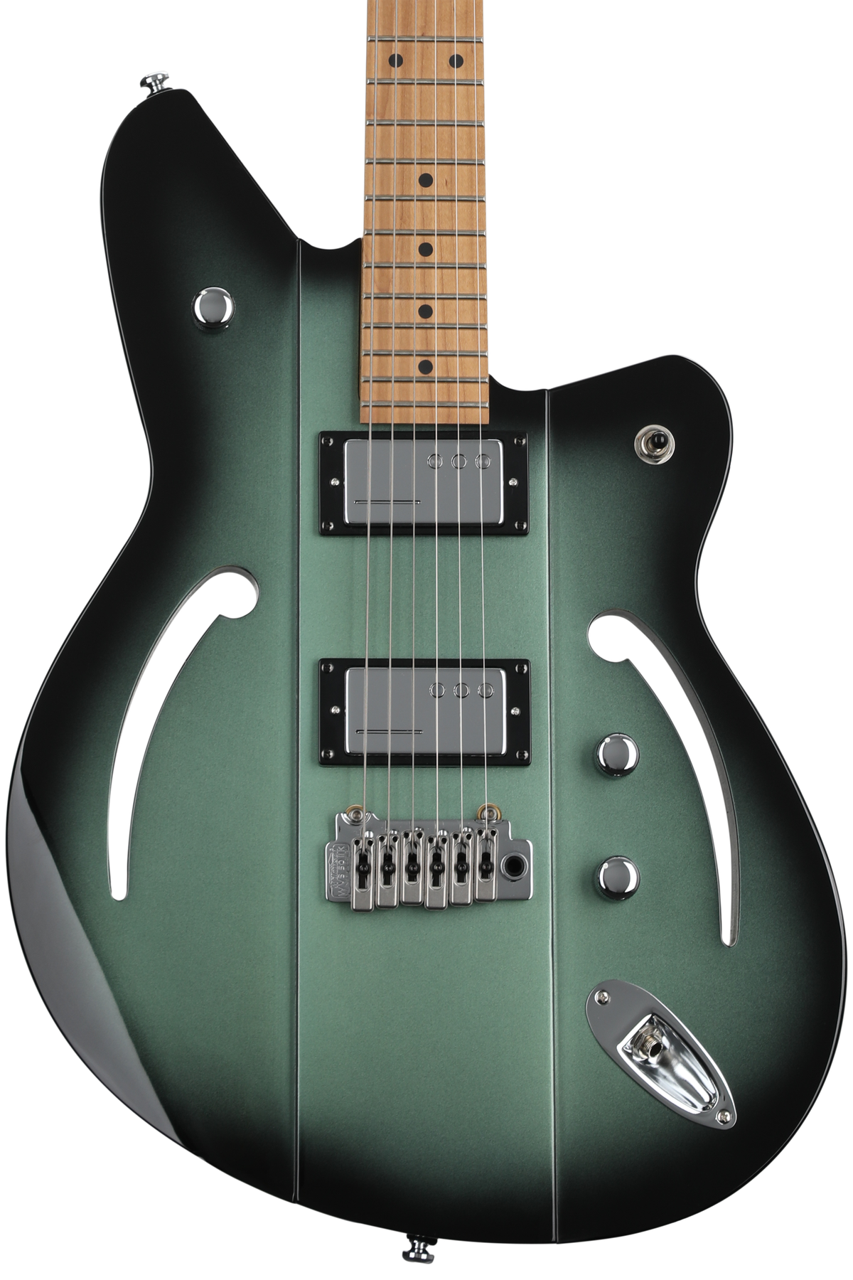 Reverend Airsonic W Solidbody Electric Guitar with Roasted