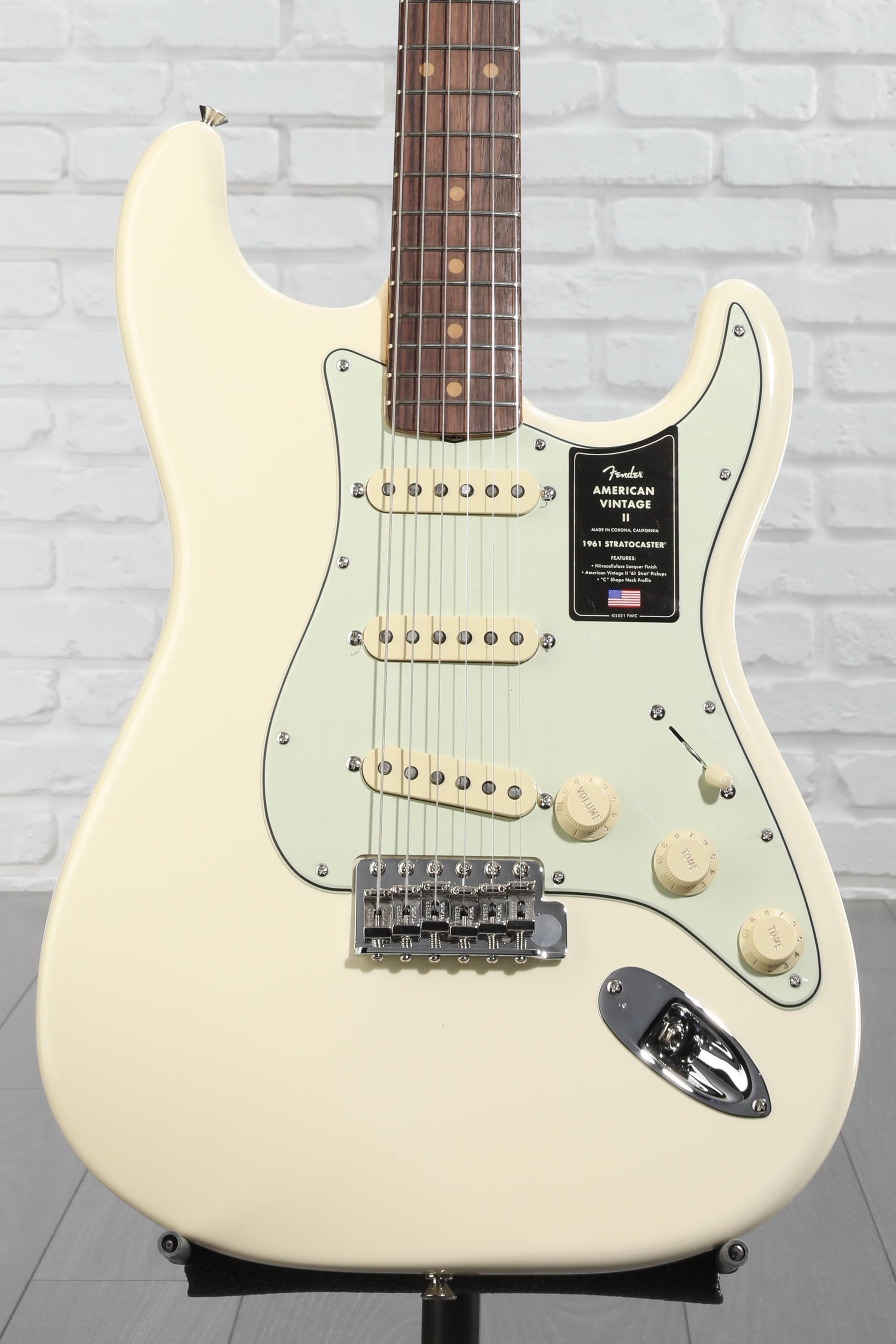 ギター Fender USA Stratocaster American Vintage Fender American Vintage II 1961 Stratocaster Electric Guitar