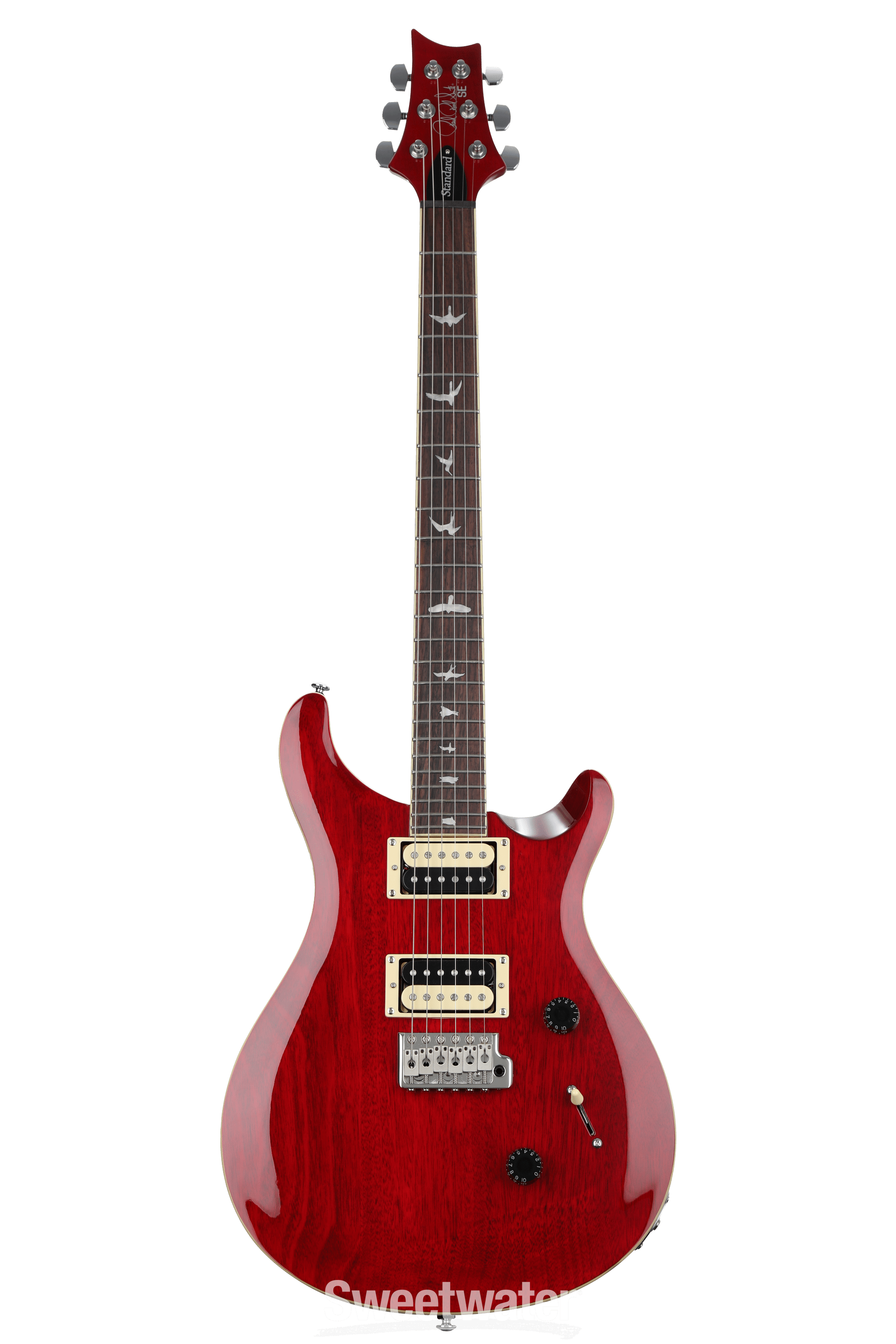 PRS SE Standard 24 Vintage - Cherry!2日後消 PRS SE Standard 24 Electric Guitar - Vintage Cherry | Sweetwater