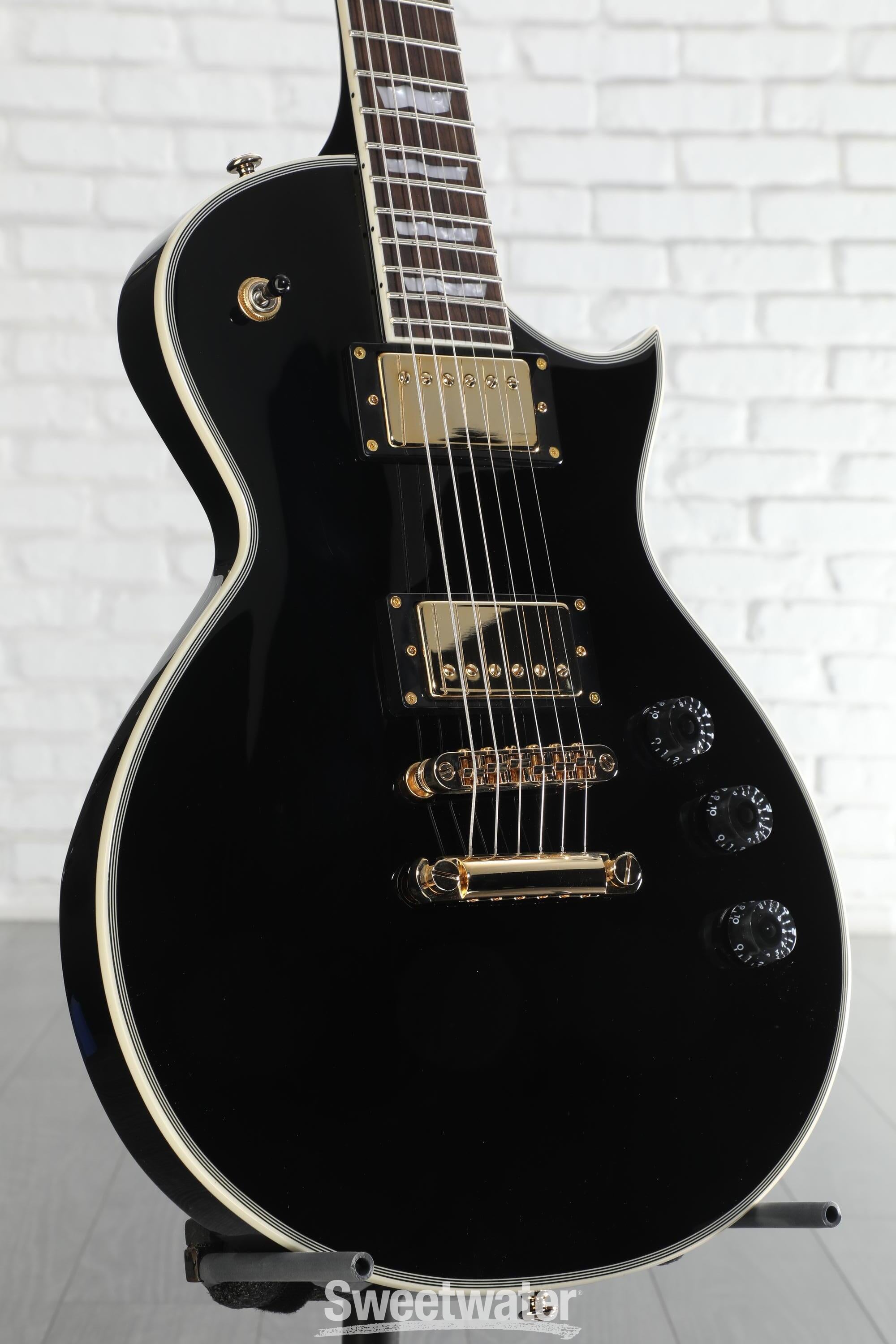 ESP LTD Eclipse EC-256 Electric Guitar - Black | Sweetwater