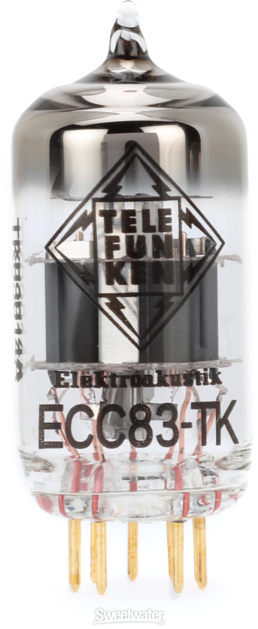 Telefunken ECC83-TK Black Diamond Series Preamp Tubes - Matched