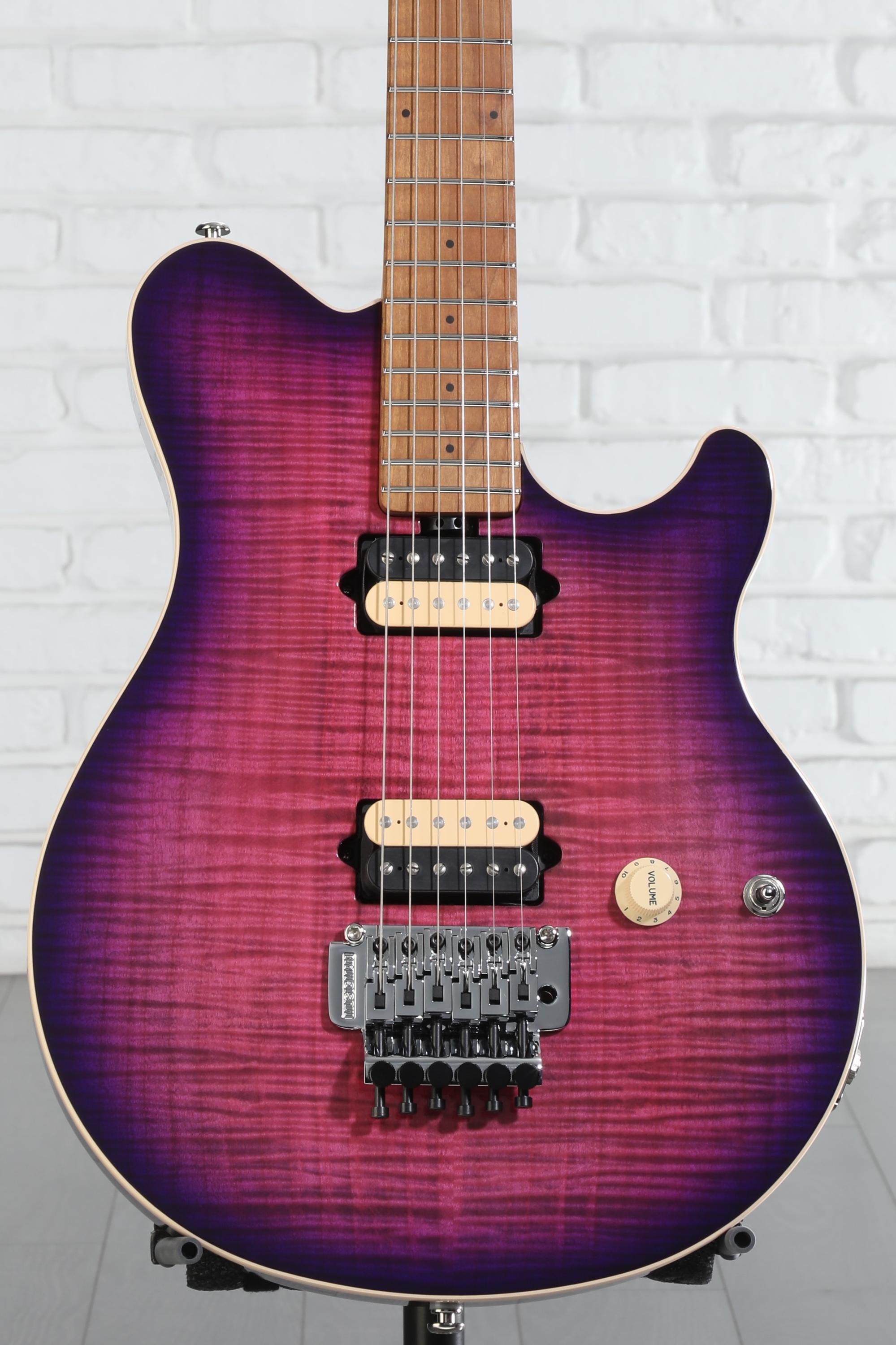Ernie Ball Music Man Axis Electric Guitar - Olallieberry Flame