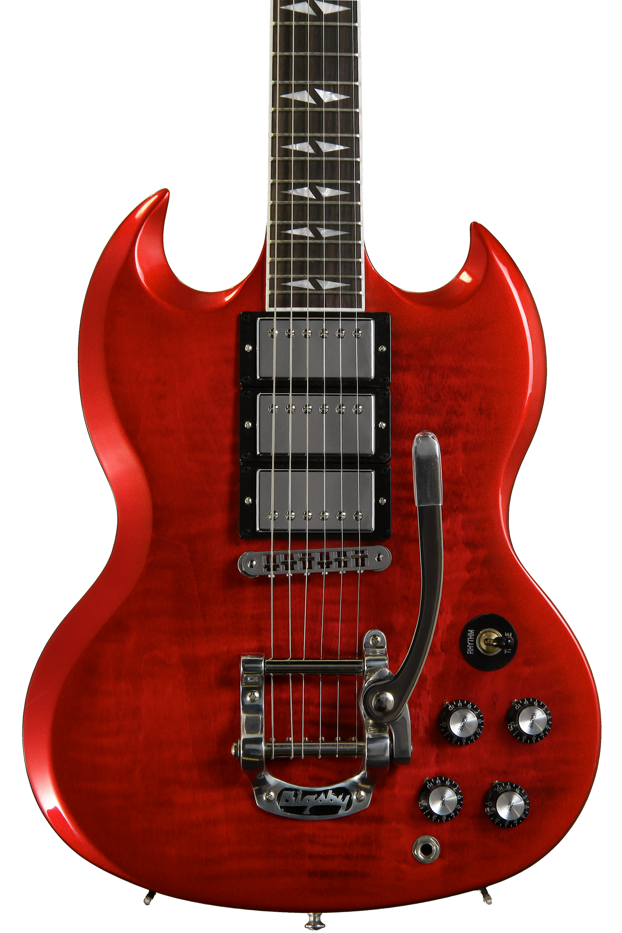 Gibson SG Deluxe 赤 エレキギター Gibson SG Deluxe - Red Fade | Sweetwater