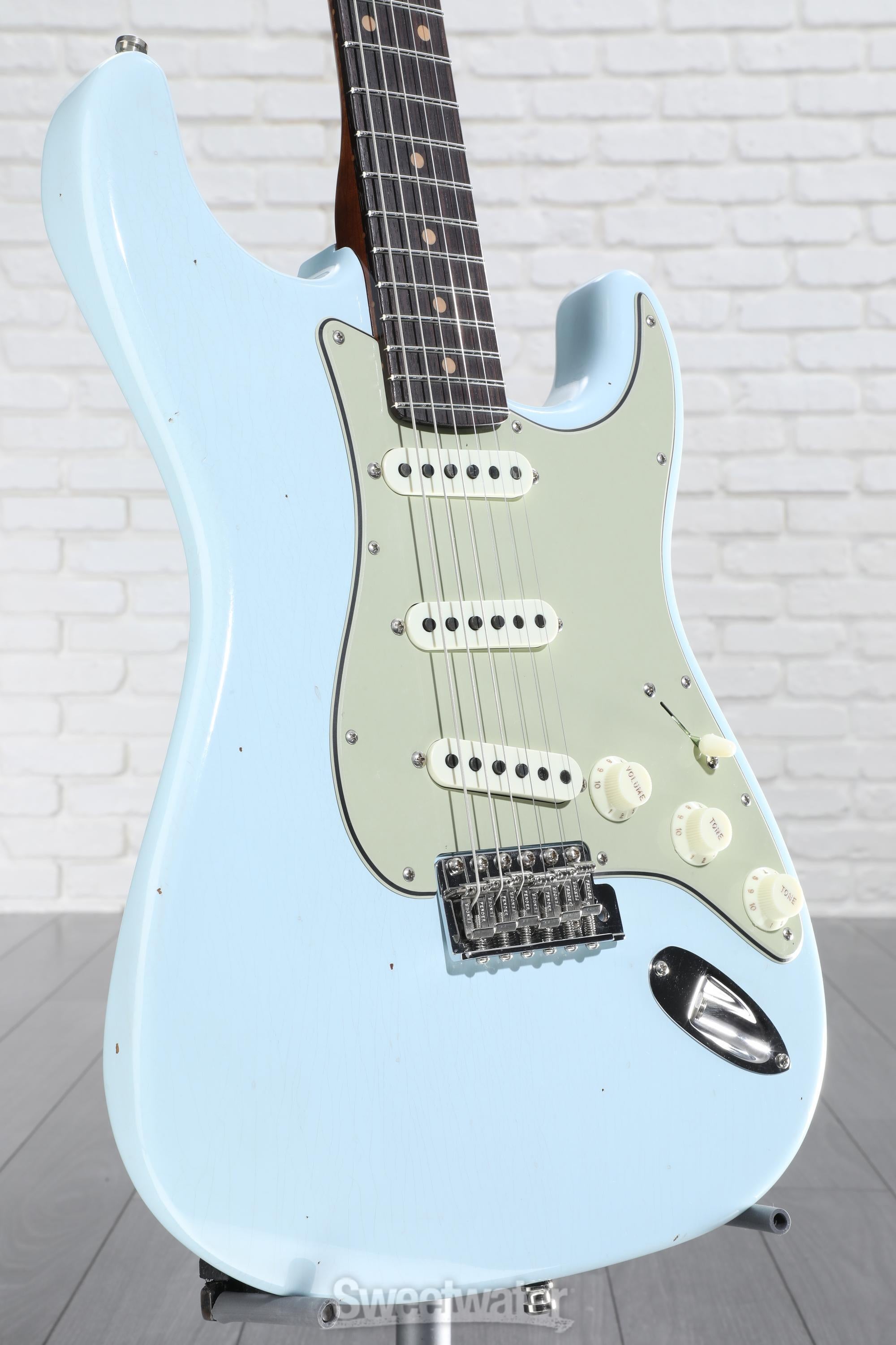 Fender Custom Shop GT11 Stratocaster Electric Guitar - Sonic Blue