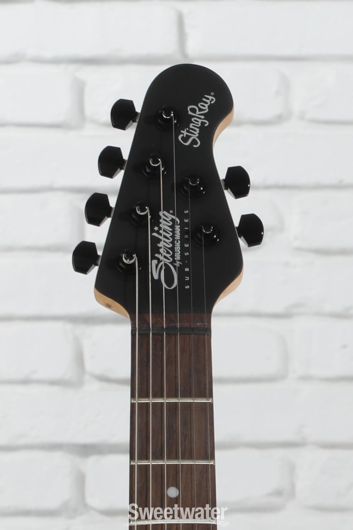 ギター ryry Sterling By Music Man StingRay SR30 Electric Guitar - Black