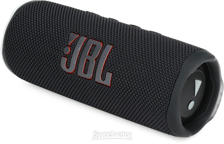 JBL Lifestyle Flip 6 Portable Waterproof Bluetooth Speaker - Black |  Sweetwater
