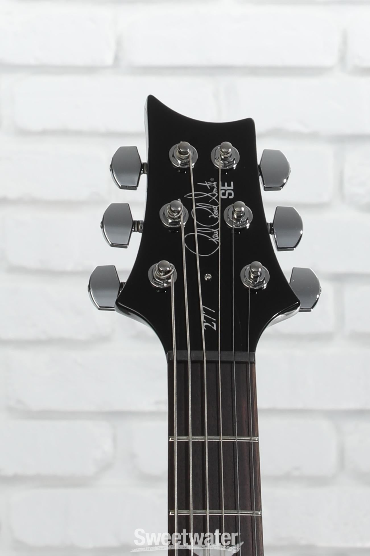 PRS SE 277 Baritone Electric Guitar - Charcoal Burst