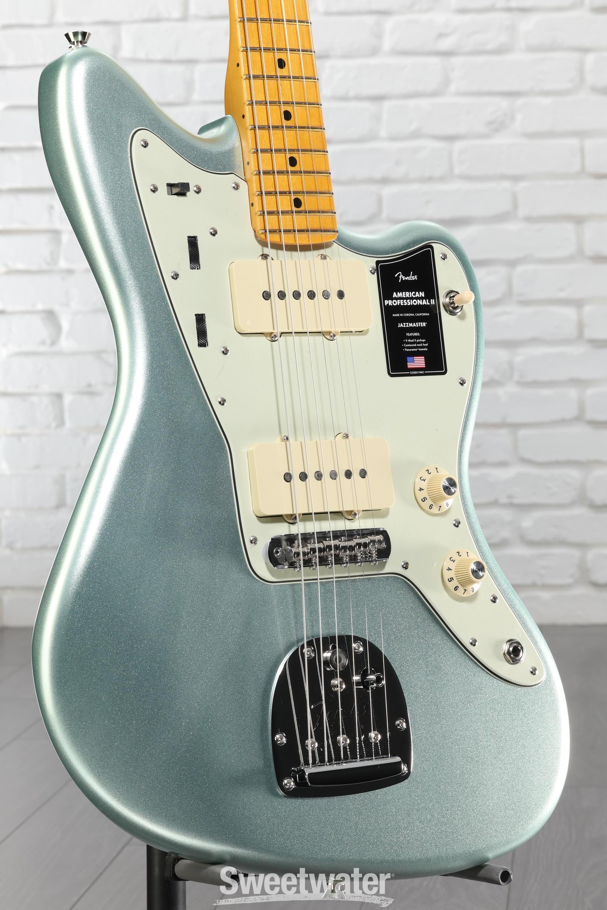 Fender American Professional II Jazzmaster - Mystic Surf Green