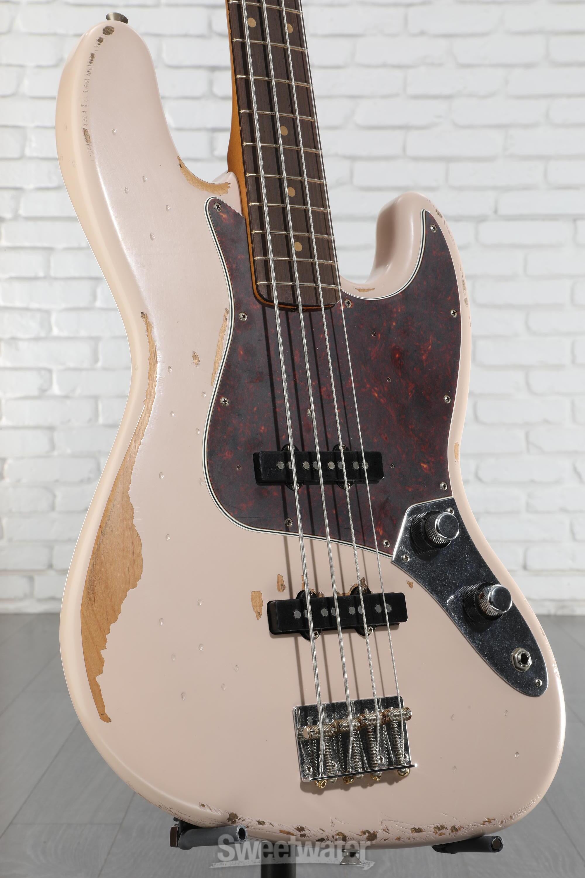FENDER フェンダー Flea JazzBass Road Worn Fender Flea Signature Road Worn Jazz Bass Shell Pink