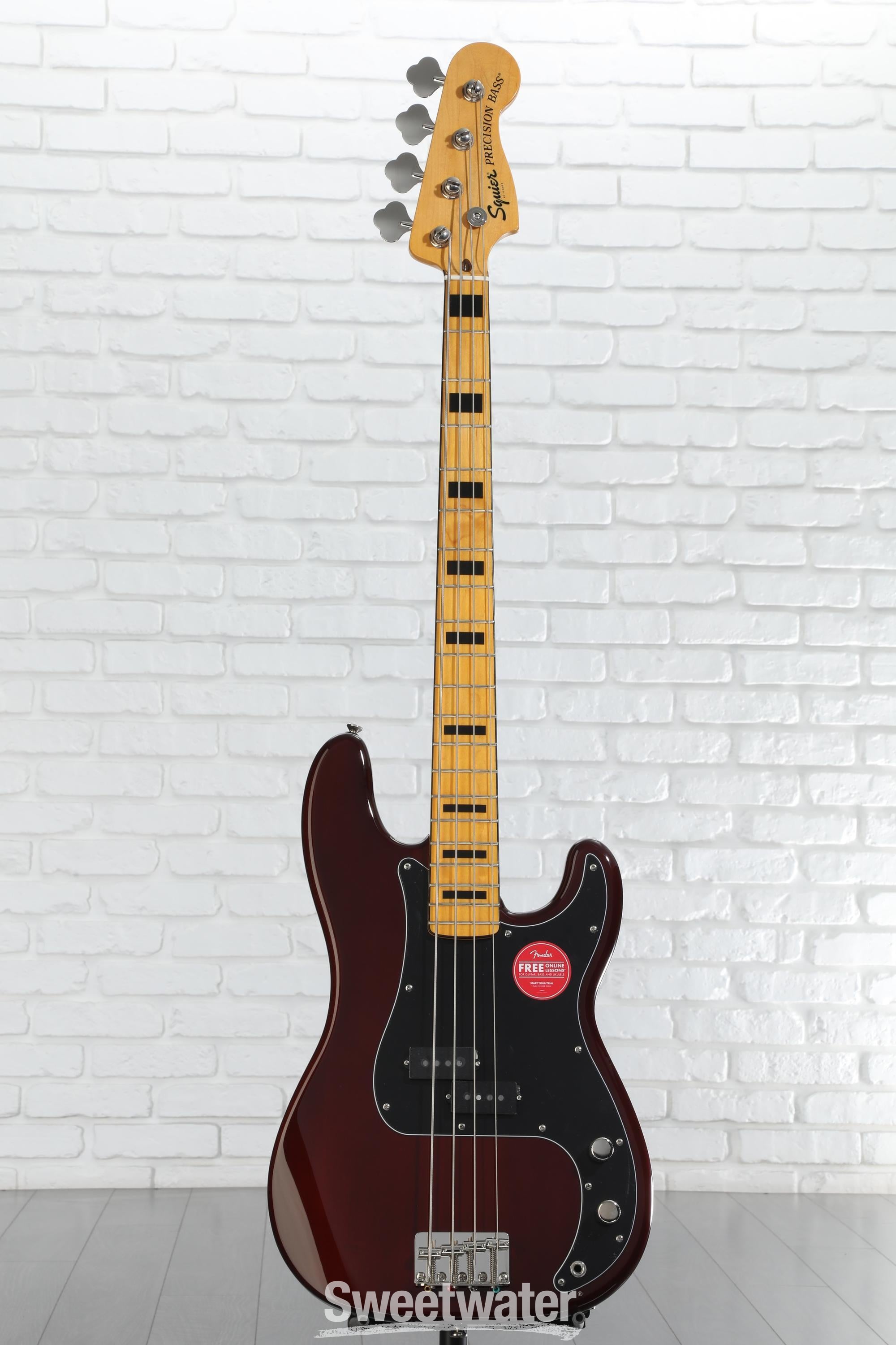 Squier Classic Vibe '70s Precision Bass - Walnut | Sweetwater