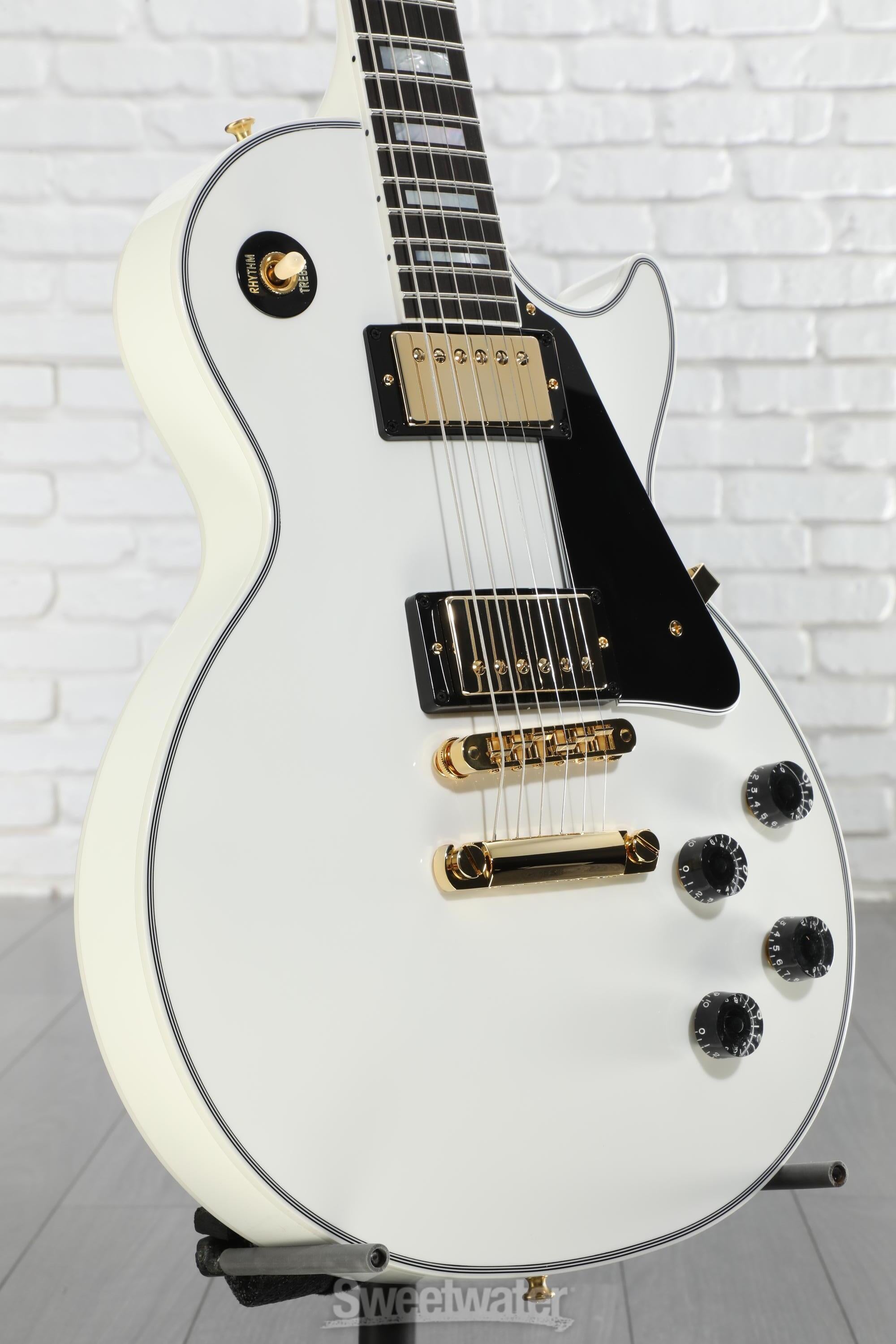 Gibson Custom Les Paul Custom Electric Guitar - Alpine White