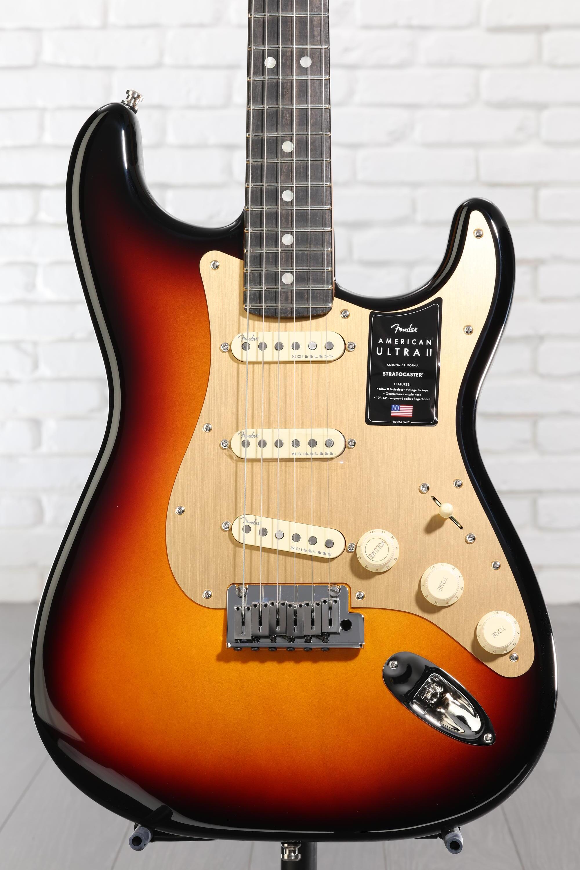 Fender American Ultra II Stratocaster Electric Guitar - Ultraburst