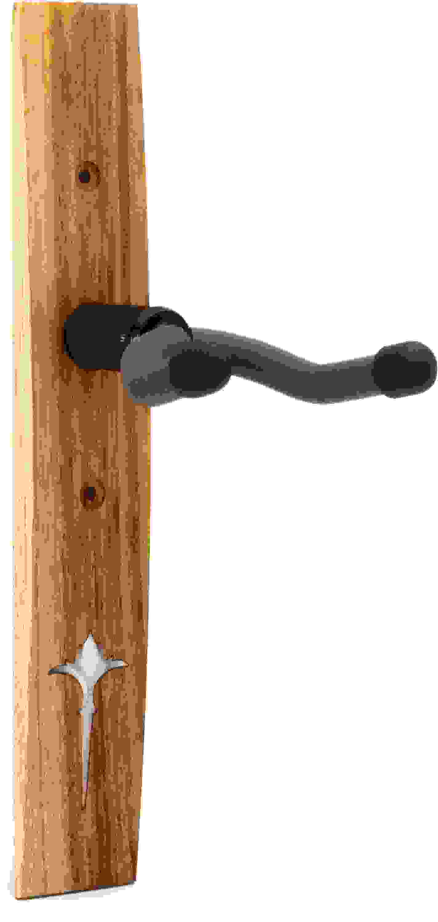 Taylor 70204 Guitar Wall Hanger - Koa with Acrylic Nouveau Inlay
